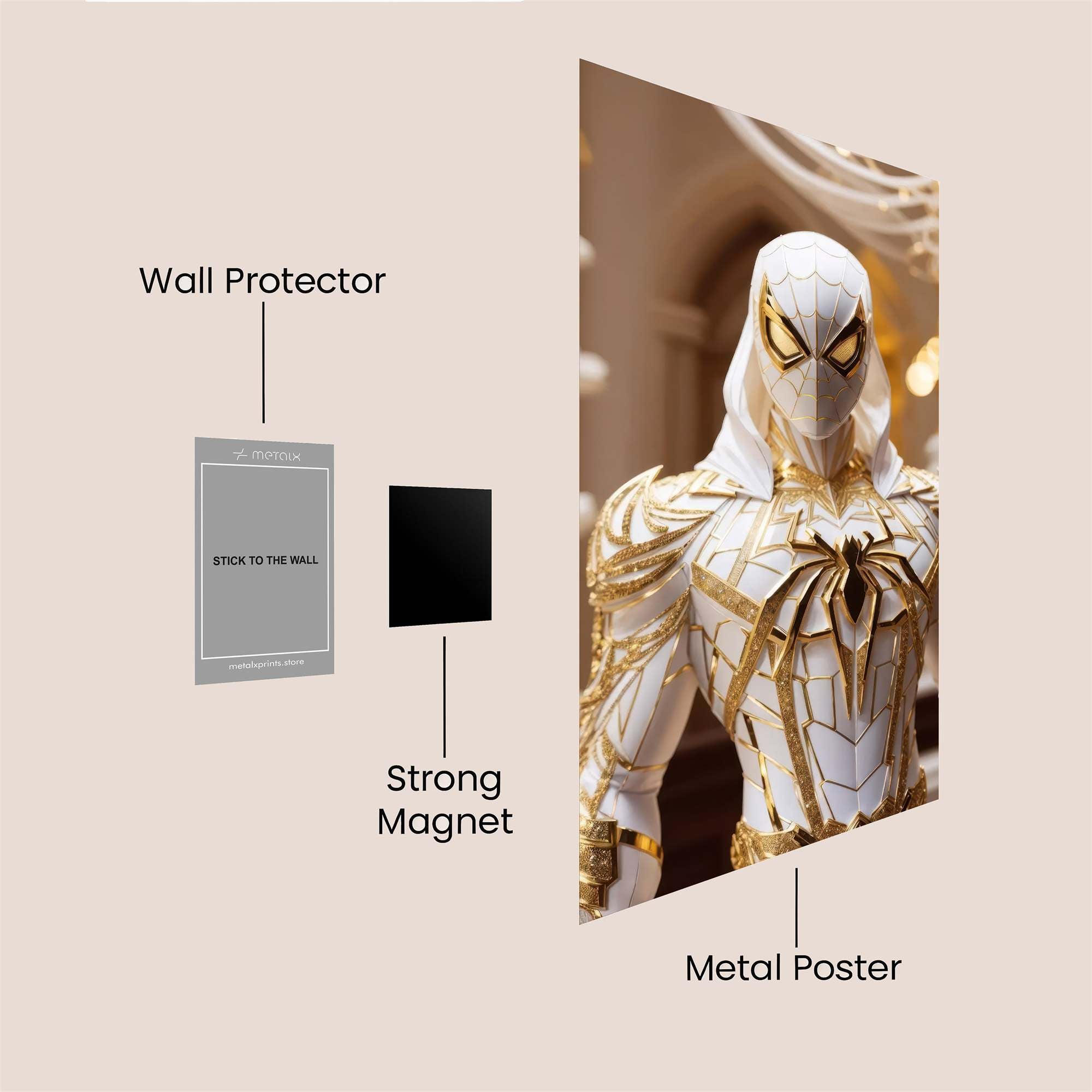 Spider Royal Safe Wall Magnetic / M