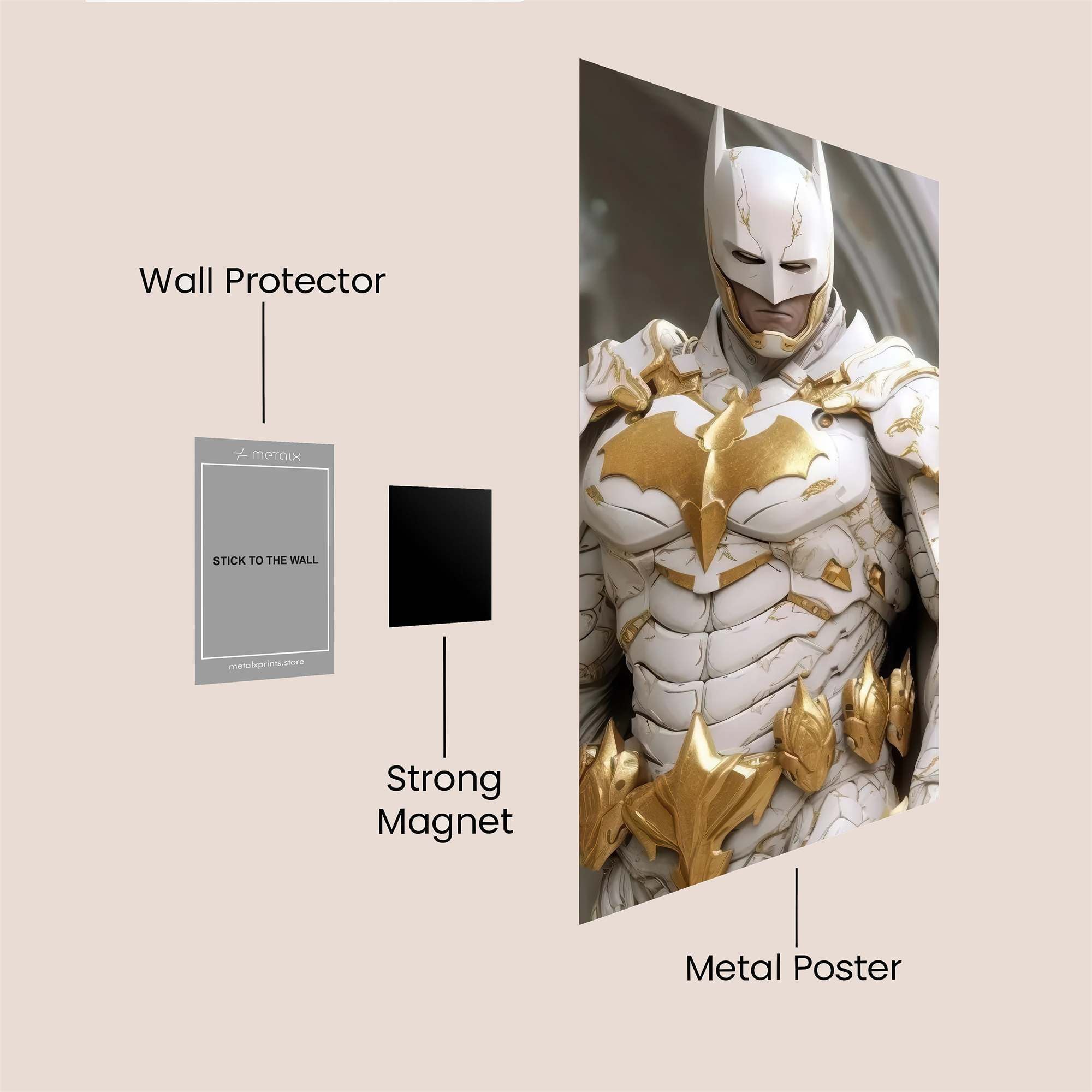 Batman Regal Safe Wall Magnetic / M