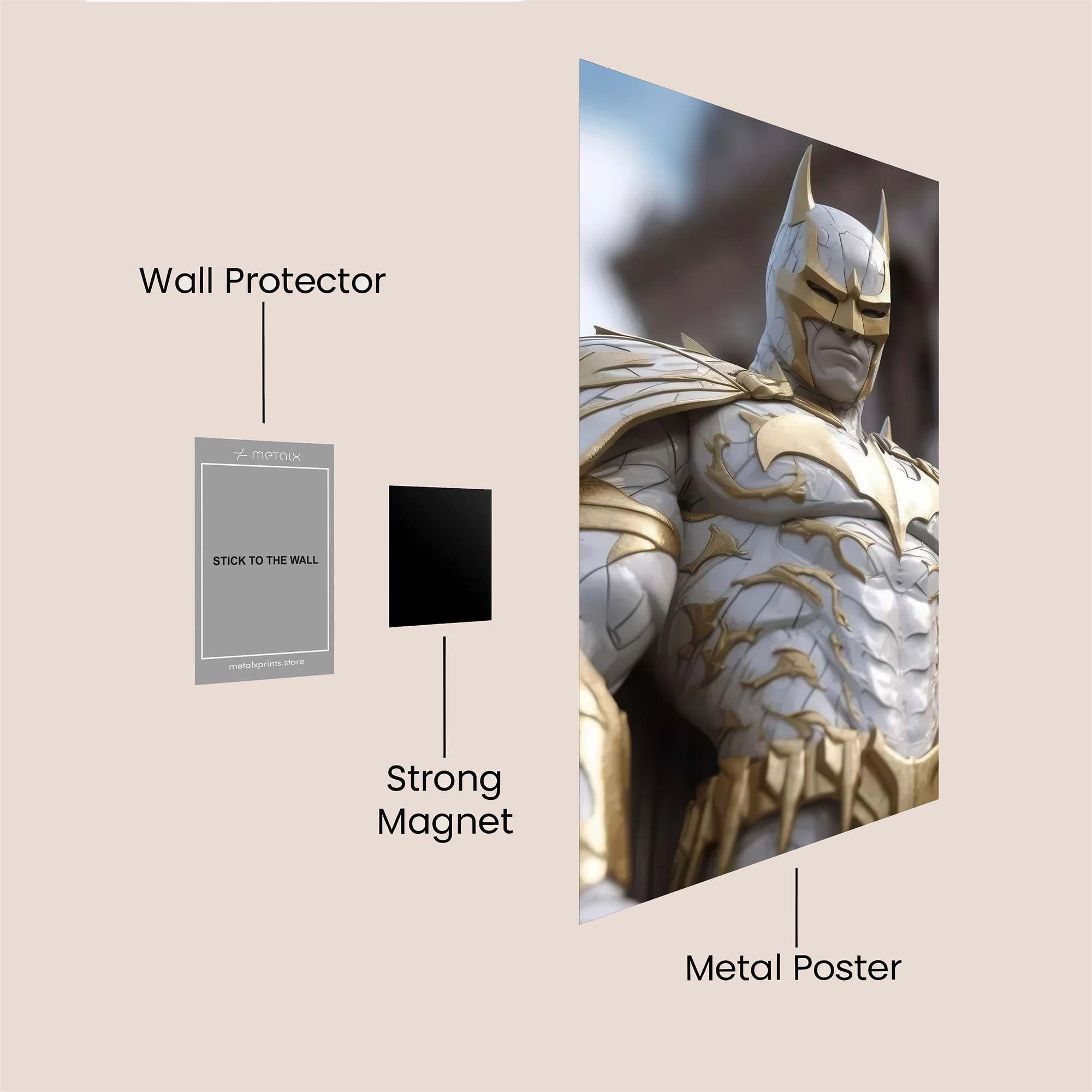 Knight Regal Safe Wall Magnetic / M