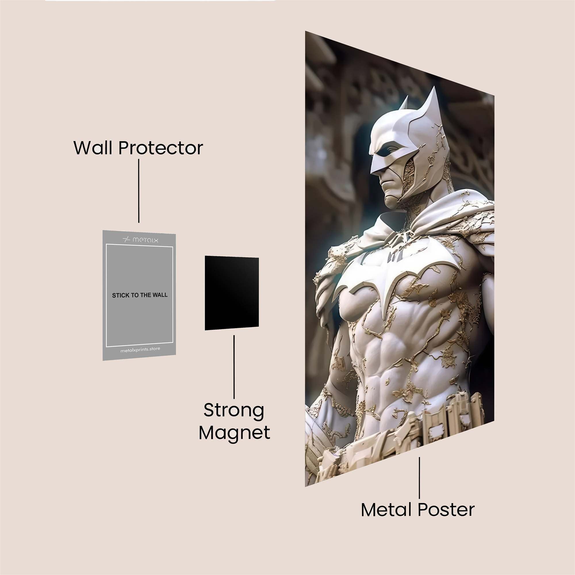 Batman Eternal Safe Wall Magnetic / M