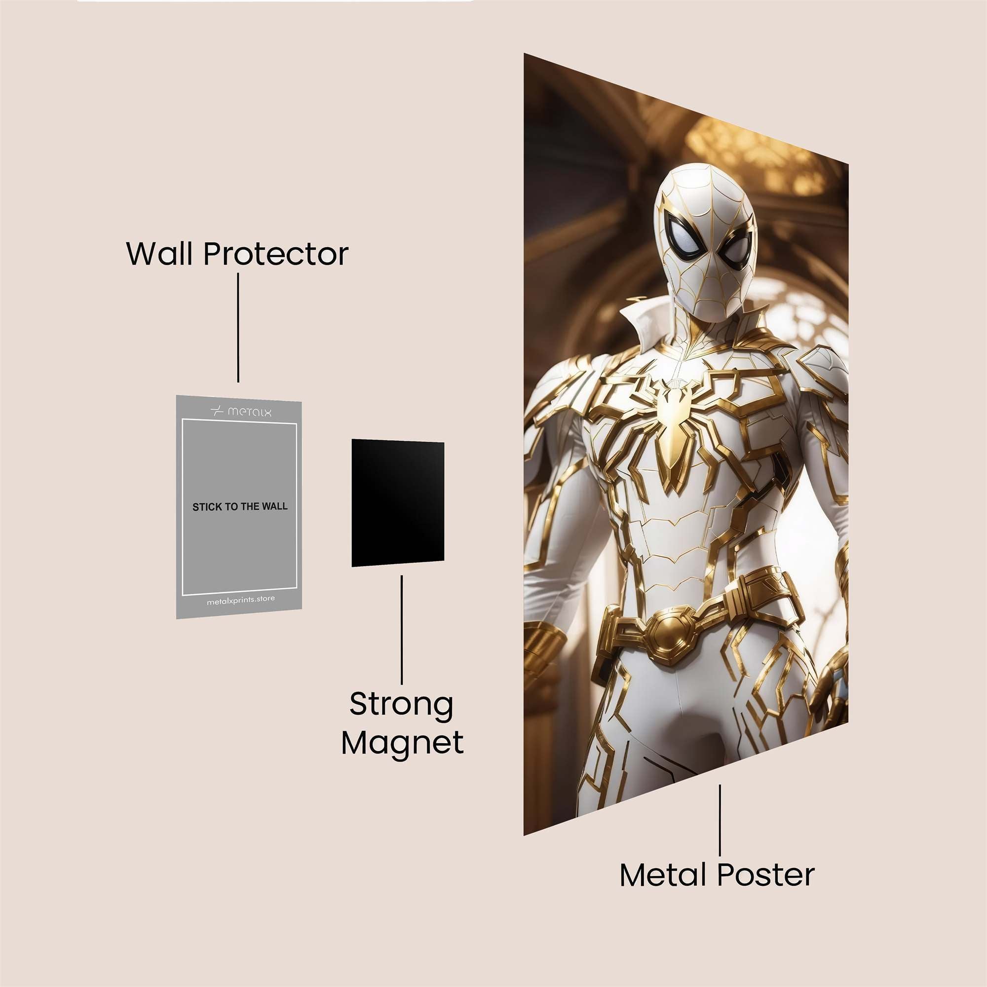 Spider Regality Safe Wall Magnetic / M