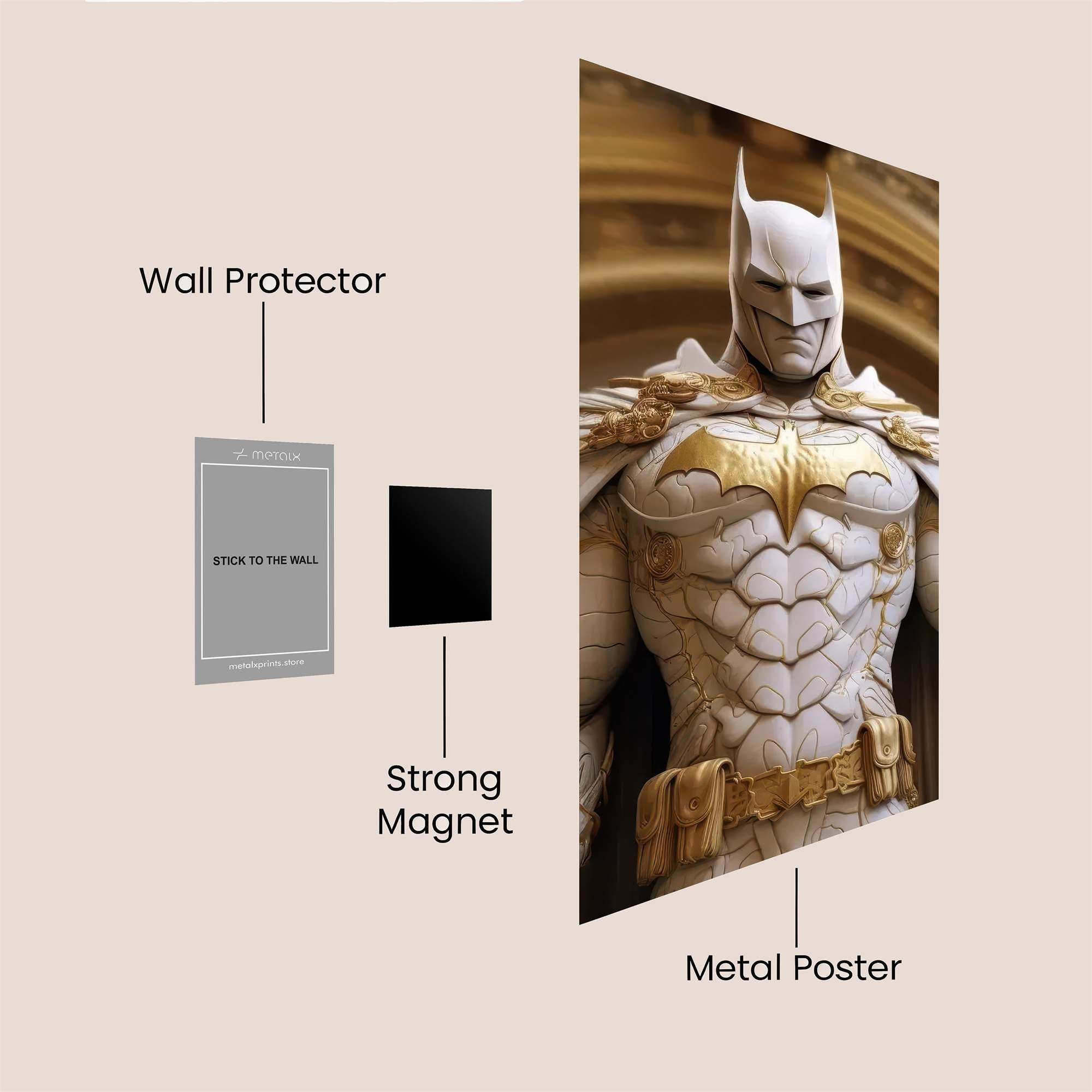 Batman Regal Safe Wall Magnetic / M