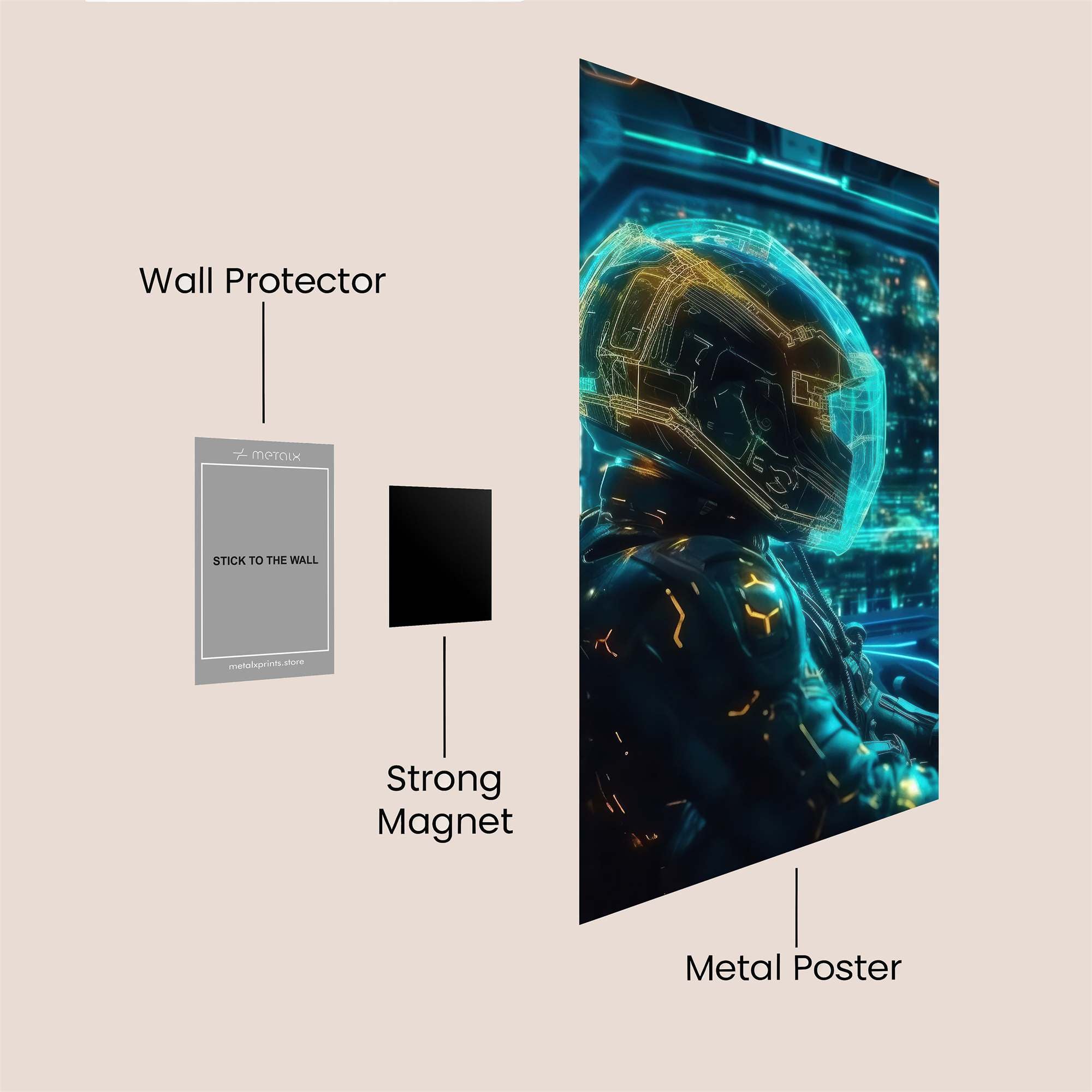 Pilot Enigma Safe Wall Magnetic / M