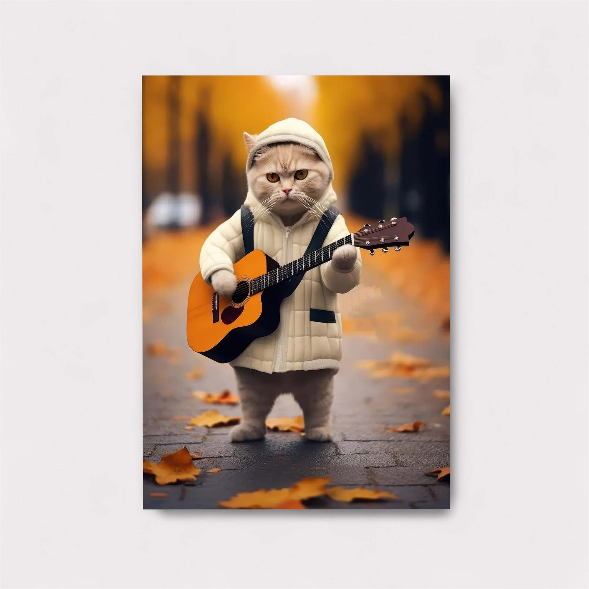 Cat Crooner Safe Wall Magnetic / M