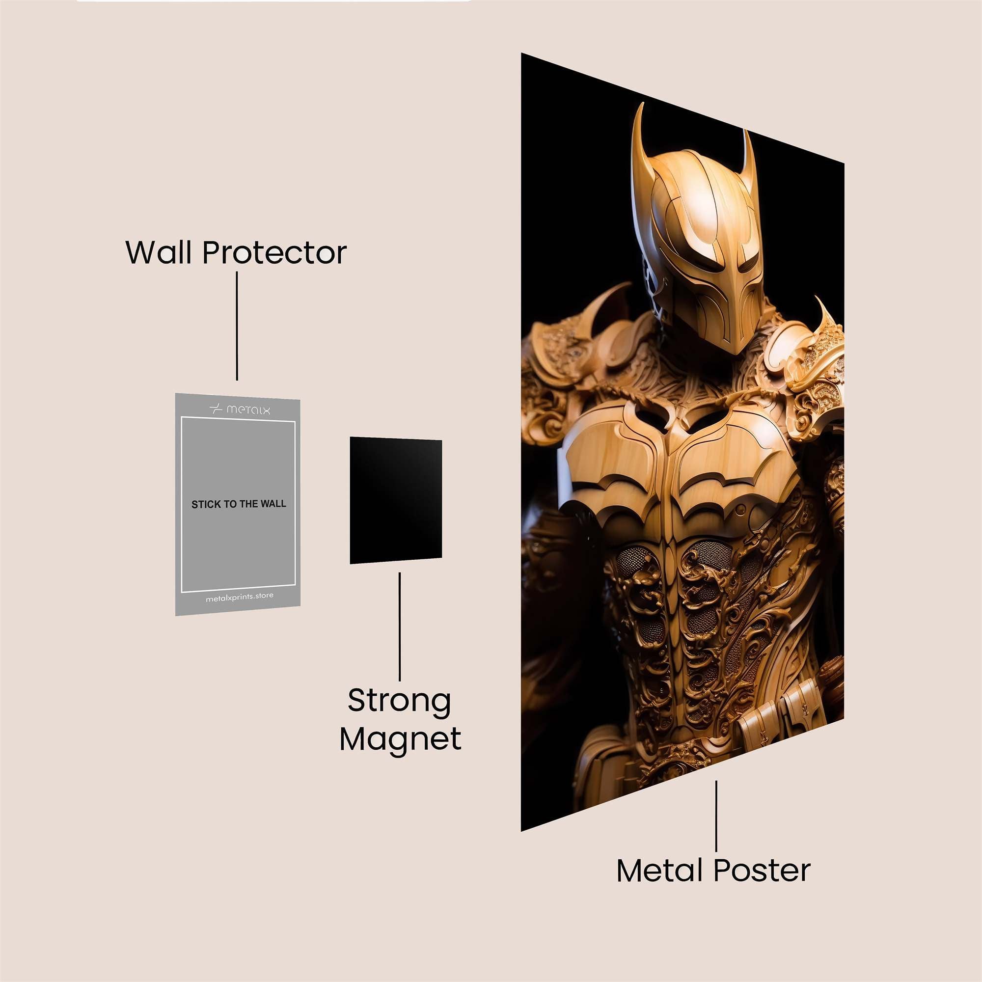 Batman Regal Safe Wall Magnetic / M