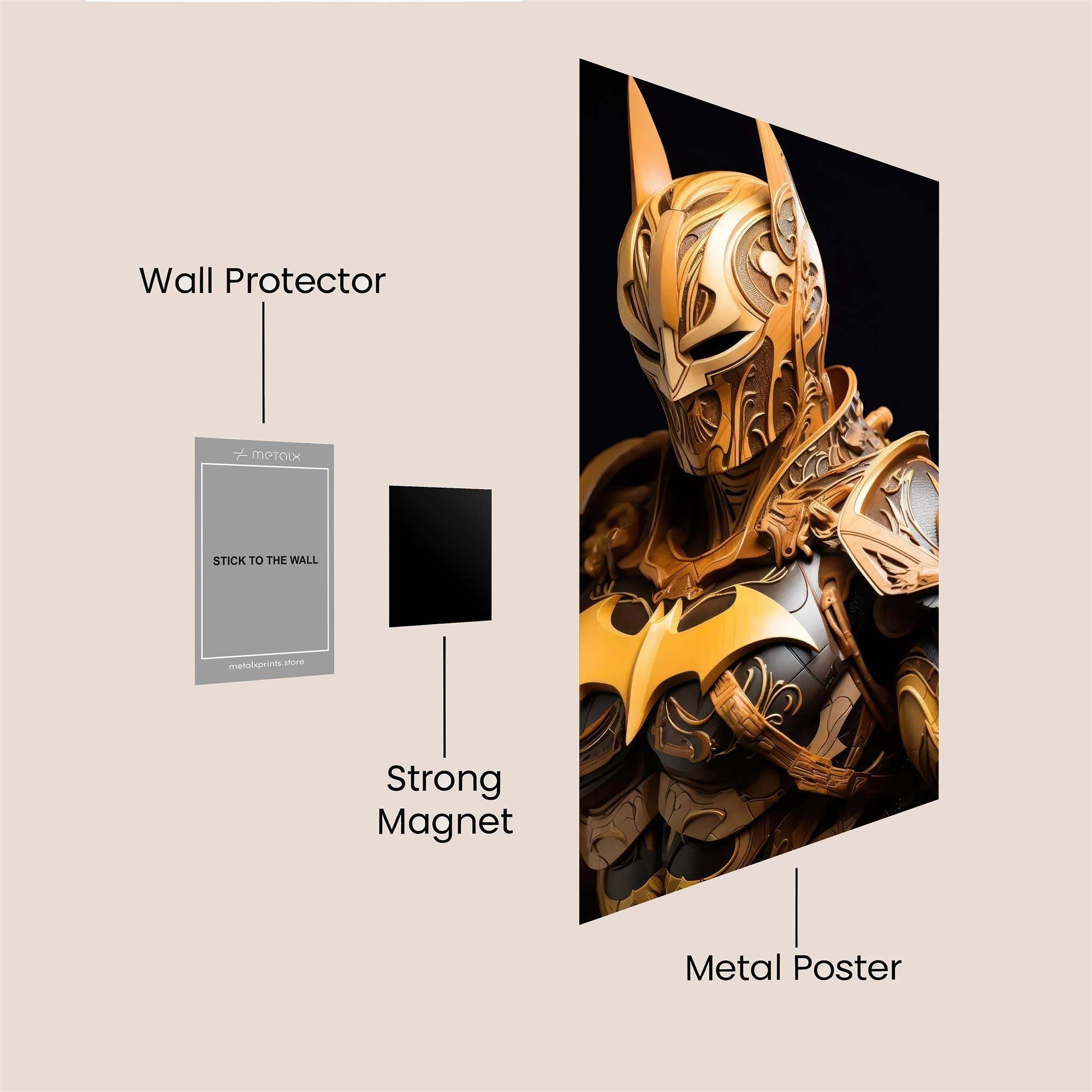 Batman Regal Safe Wall Magnetic / M