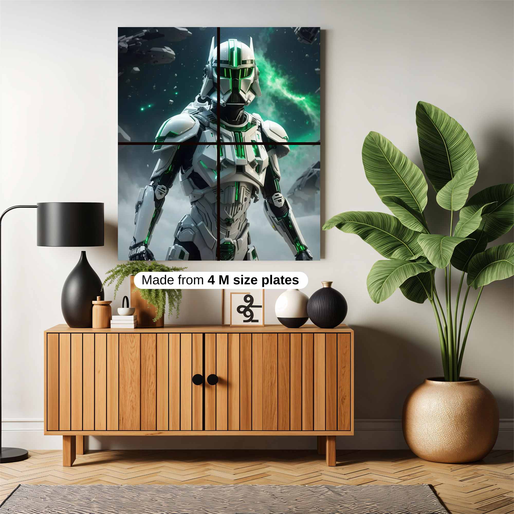 Trooper Radiant Safe Wall Magnetic / M