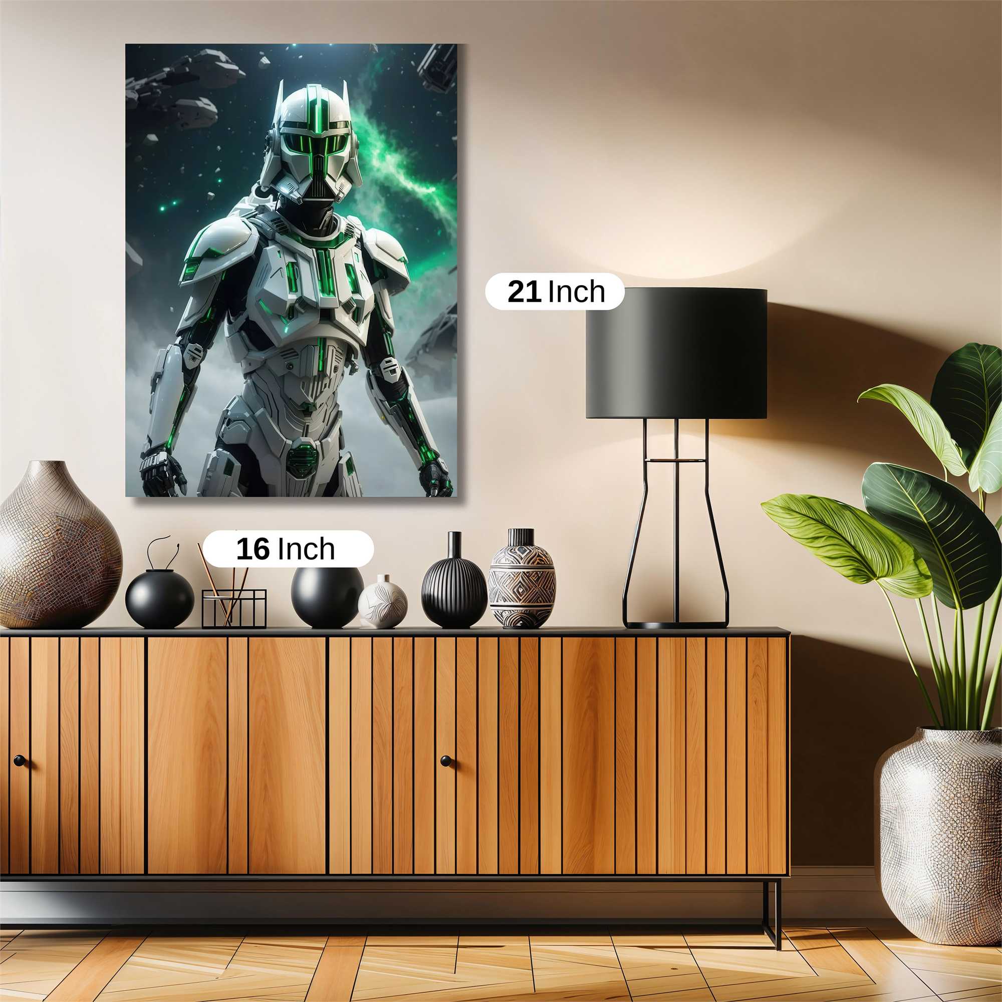 Trooper Radiant Safe Wall Magnetic / M