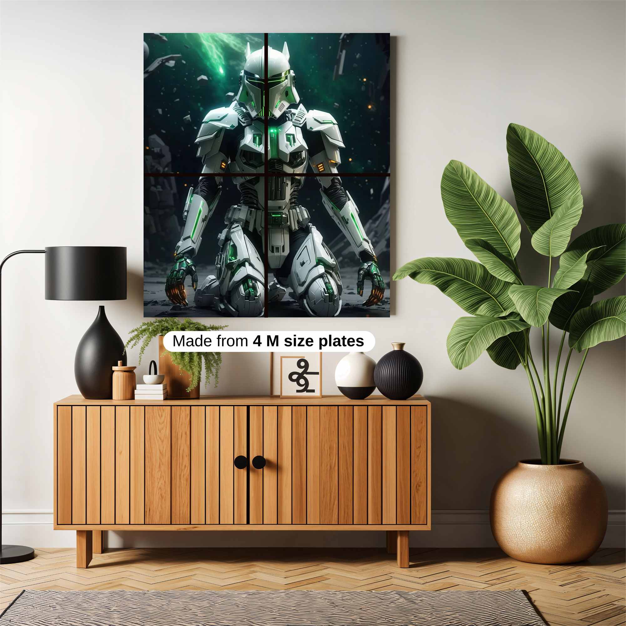 Mandalorian Redemption Safe Wall Magnetic / M