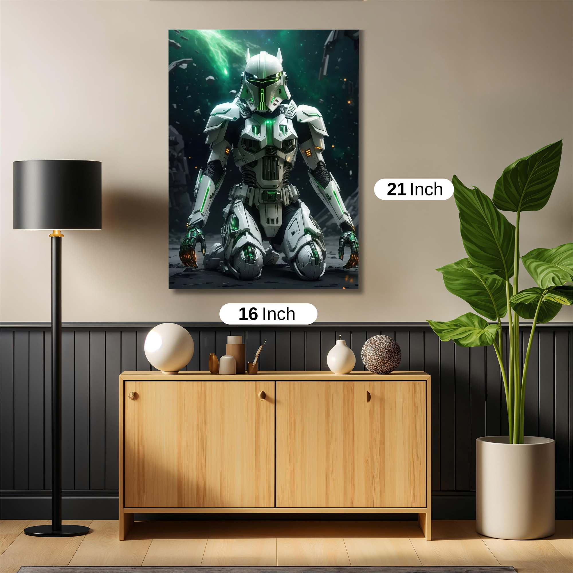 Mandalorian Redemption Safe Wall Magnetic / M