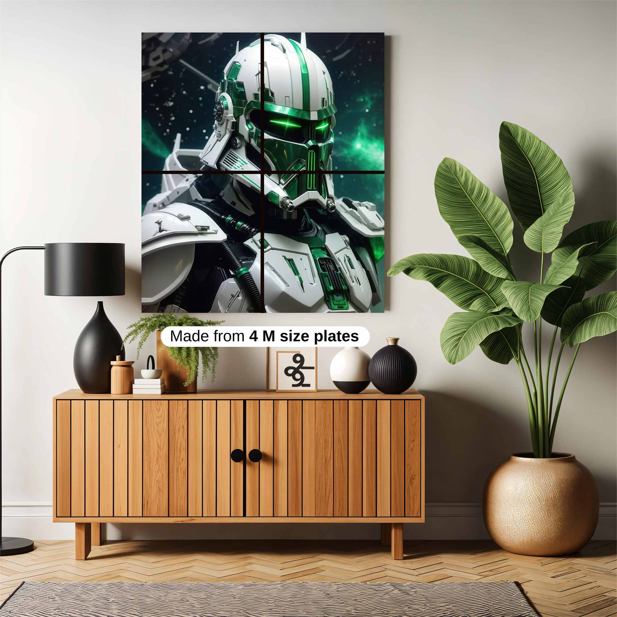 Mandalorian Radiant Safe Wall Magnetic / M