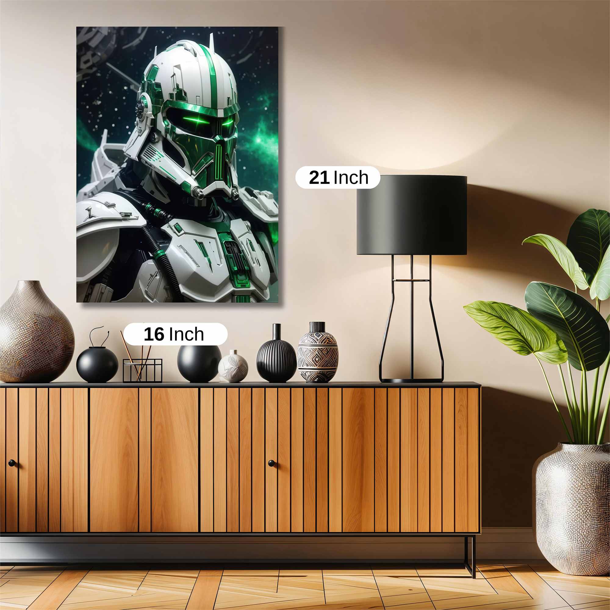 Mandalorian Radiant Safe Wall Magnetic / M