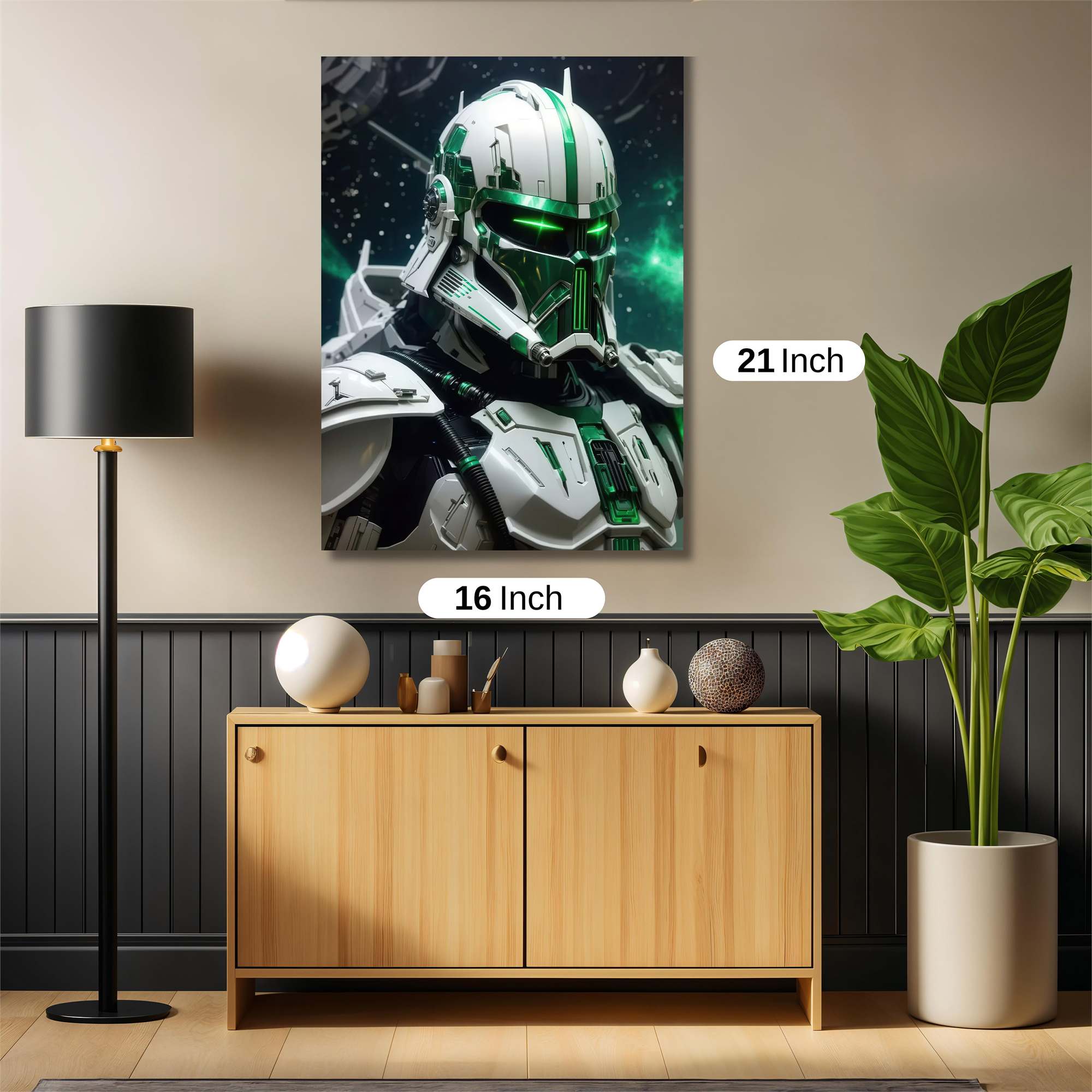 Mandalorian Radiant Safe Wall Magnetic / M