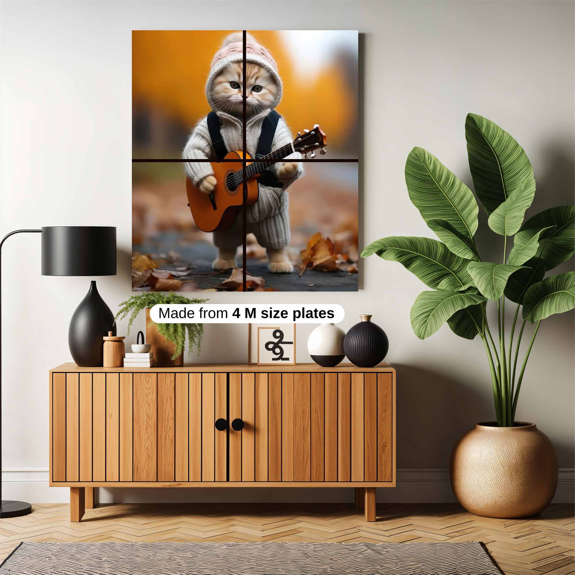 Cat Troubadour Safe Wall Magnetic / M