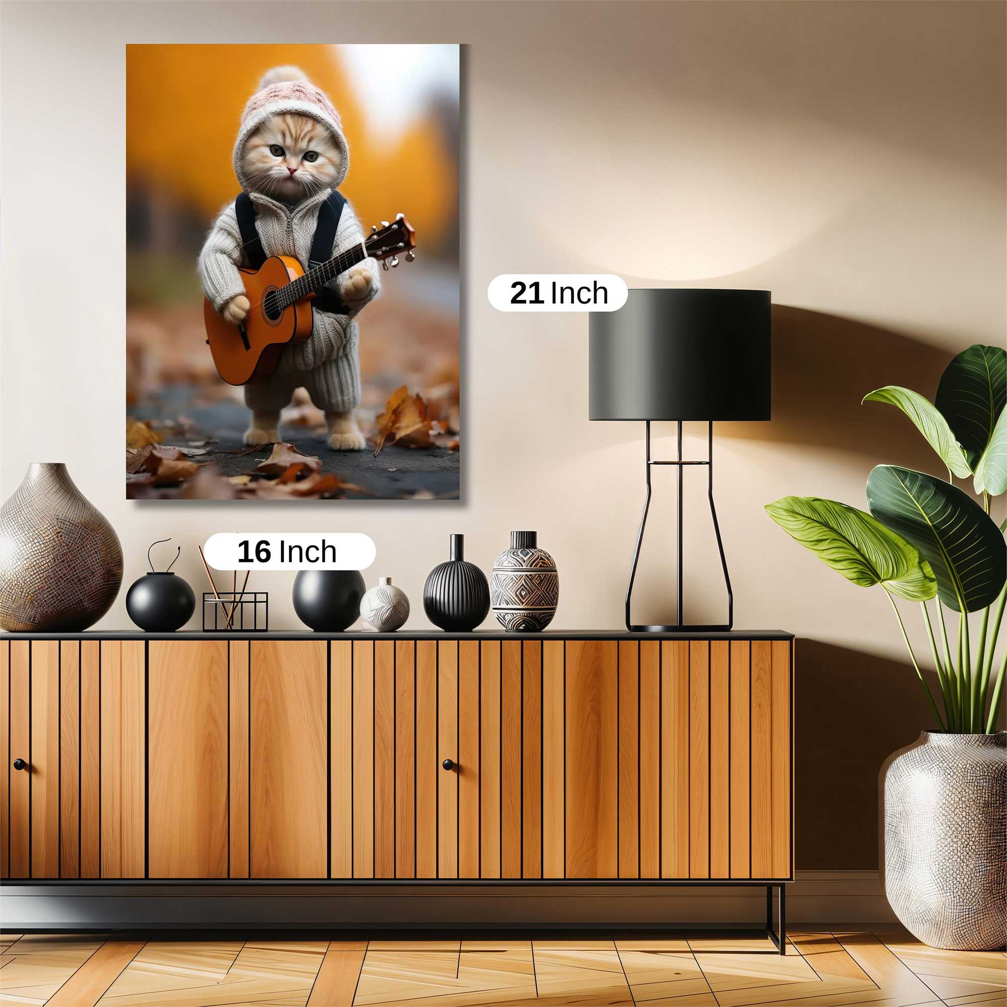 Cat Troubadour Safe Wall Magnetic / M