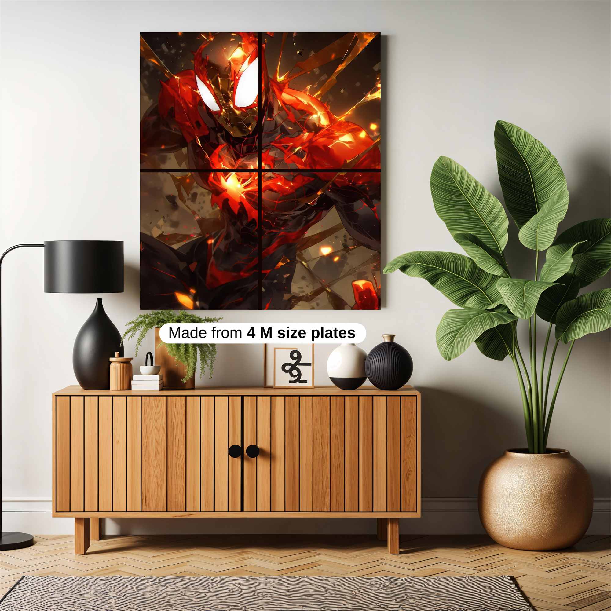 Spider-Menace Safe Wall Magnetic / M