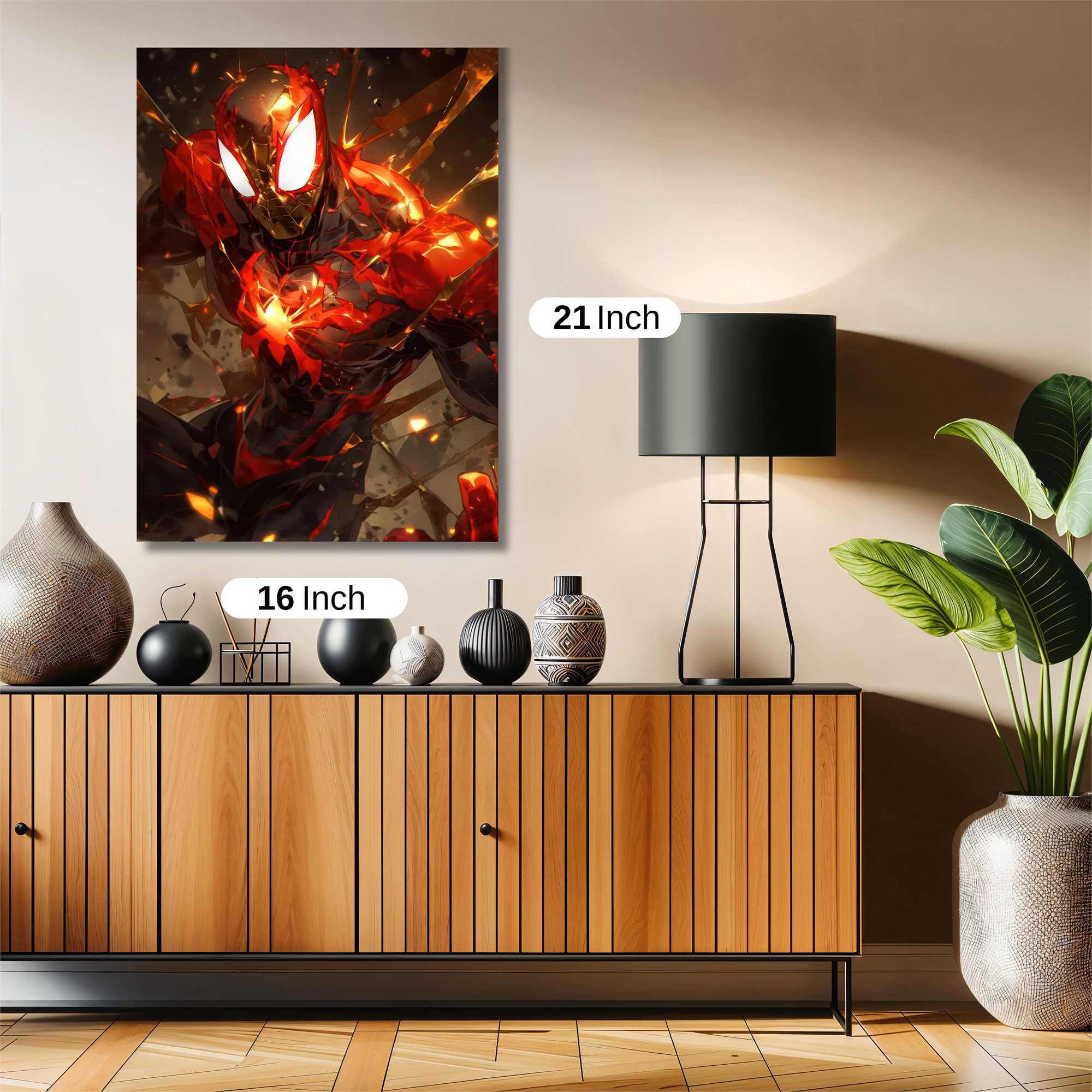 Spider-Menace Safe Wall Magnetic / M