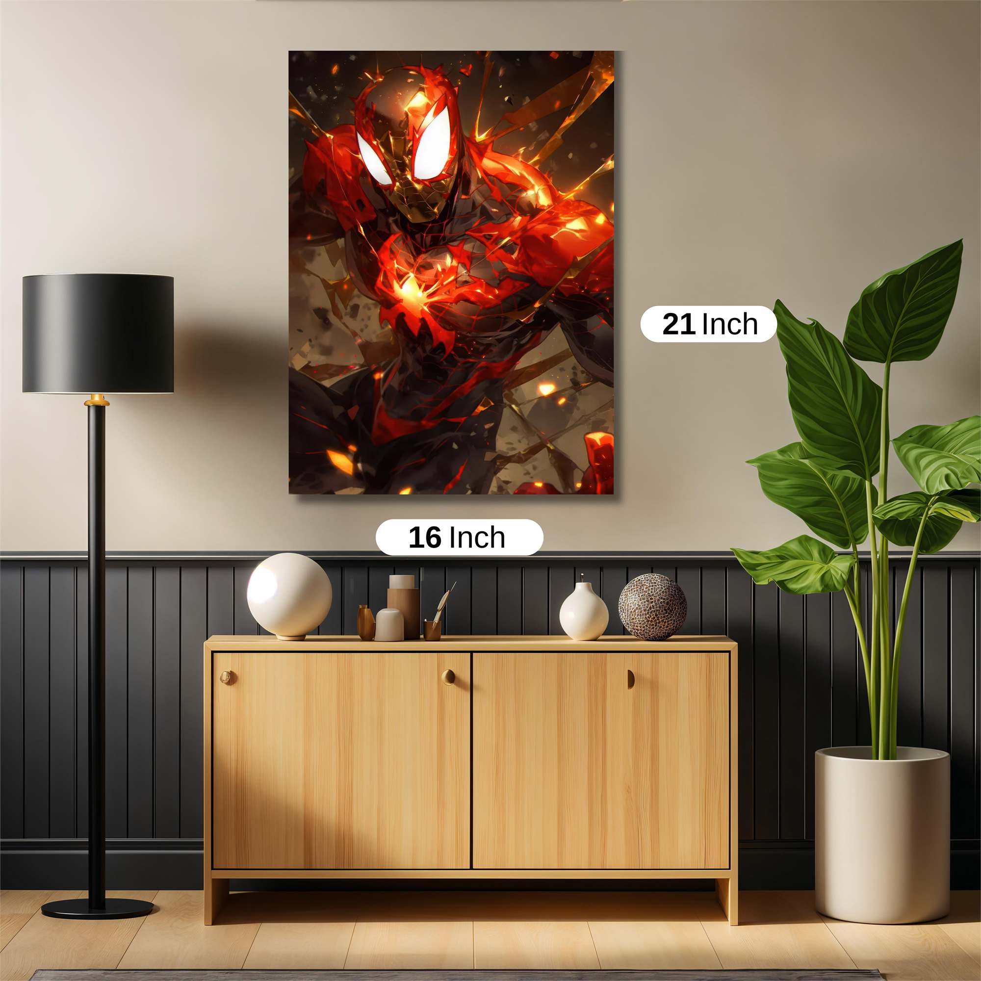 Spider-Menace Safe Wall Magnetic / M