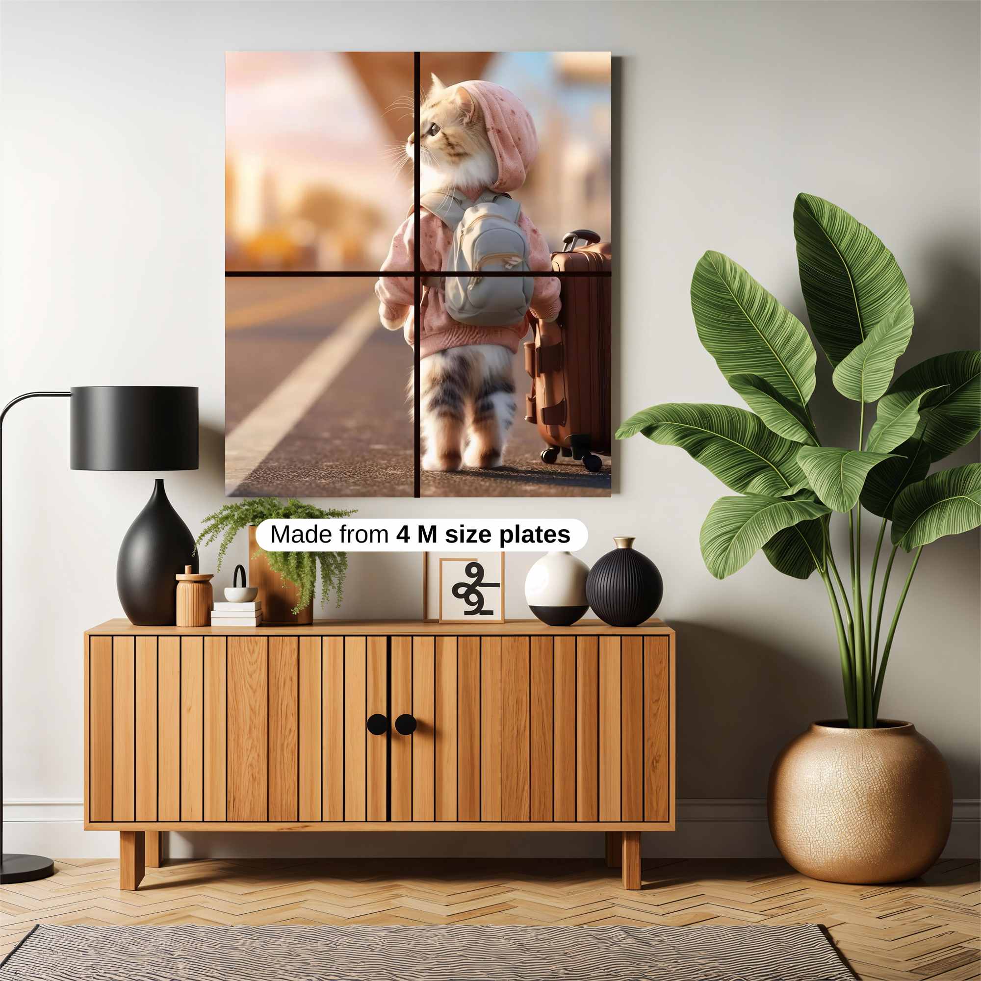 Kitten Voyager Safe Wall Magnetic / M