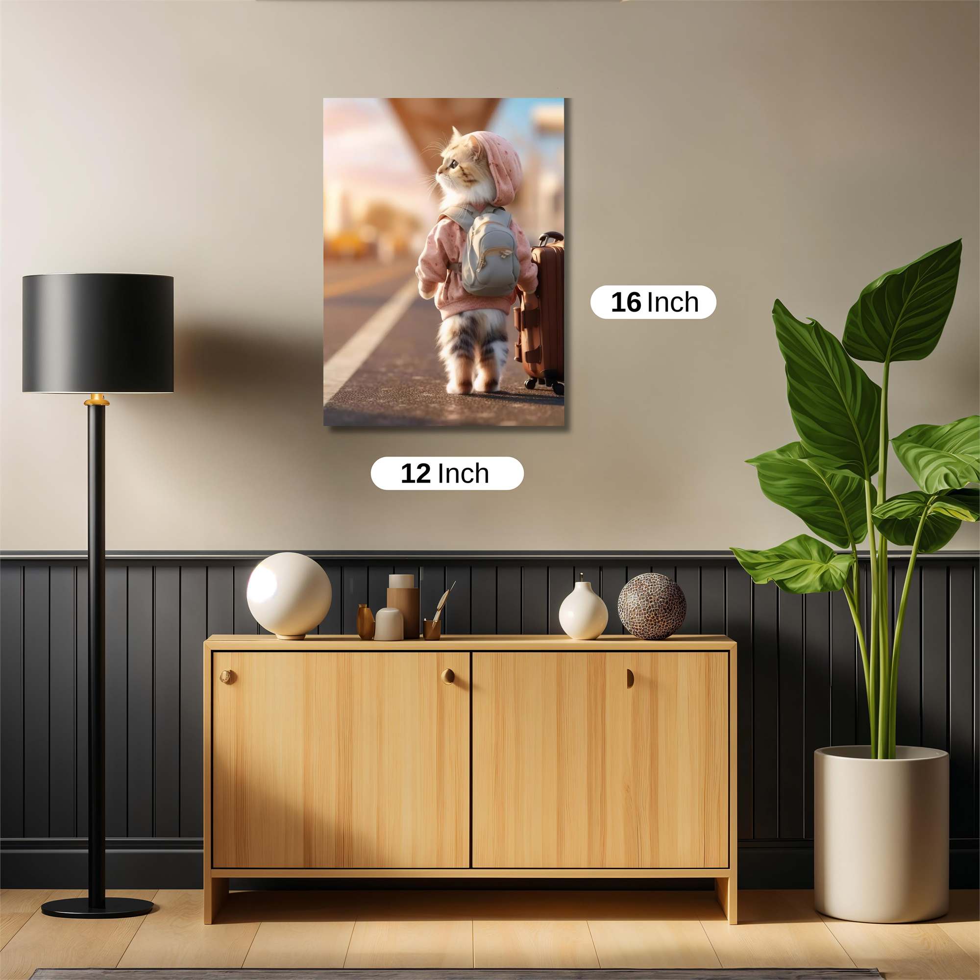 Kitten Voyager Safe Wall Magnetic / M