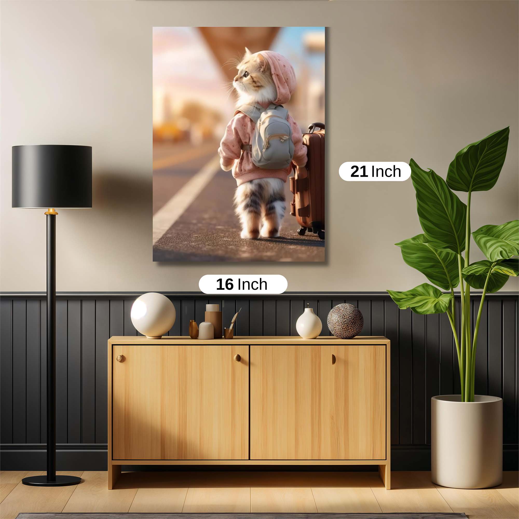 Kitten Voyager Safe Wall Magnetic / M
