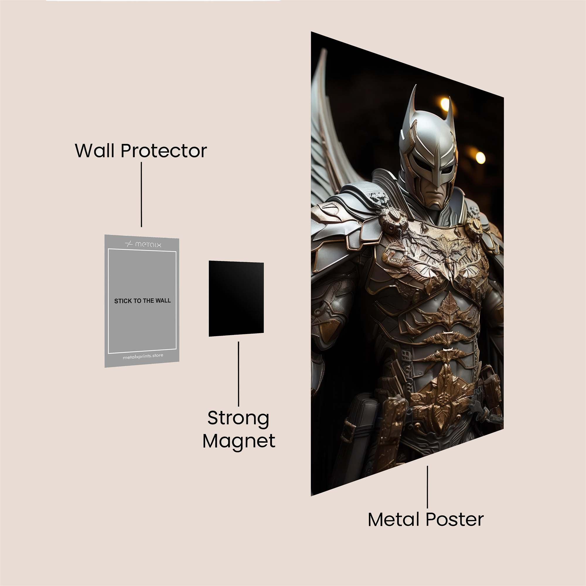 Batman Regal Safe Wall Magnetic / M