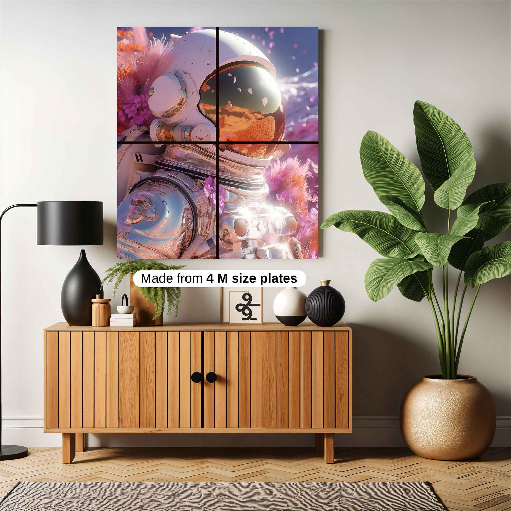Astronaut Dreamscape Safe Wall Magnetic / M