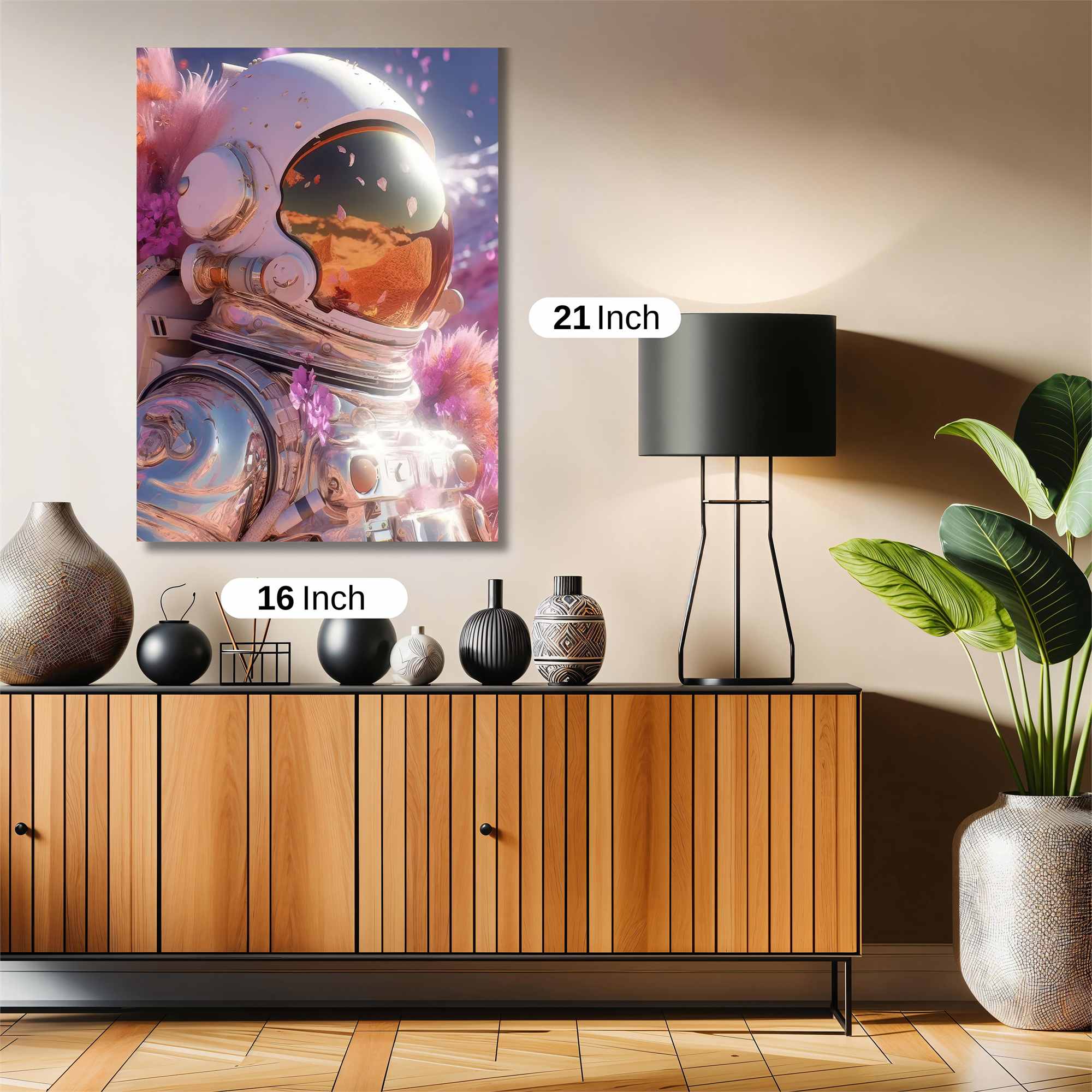 Astronaut Dreamscape Safe Wall Magnetic / M