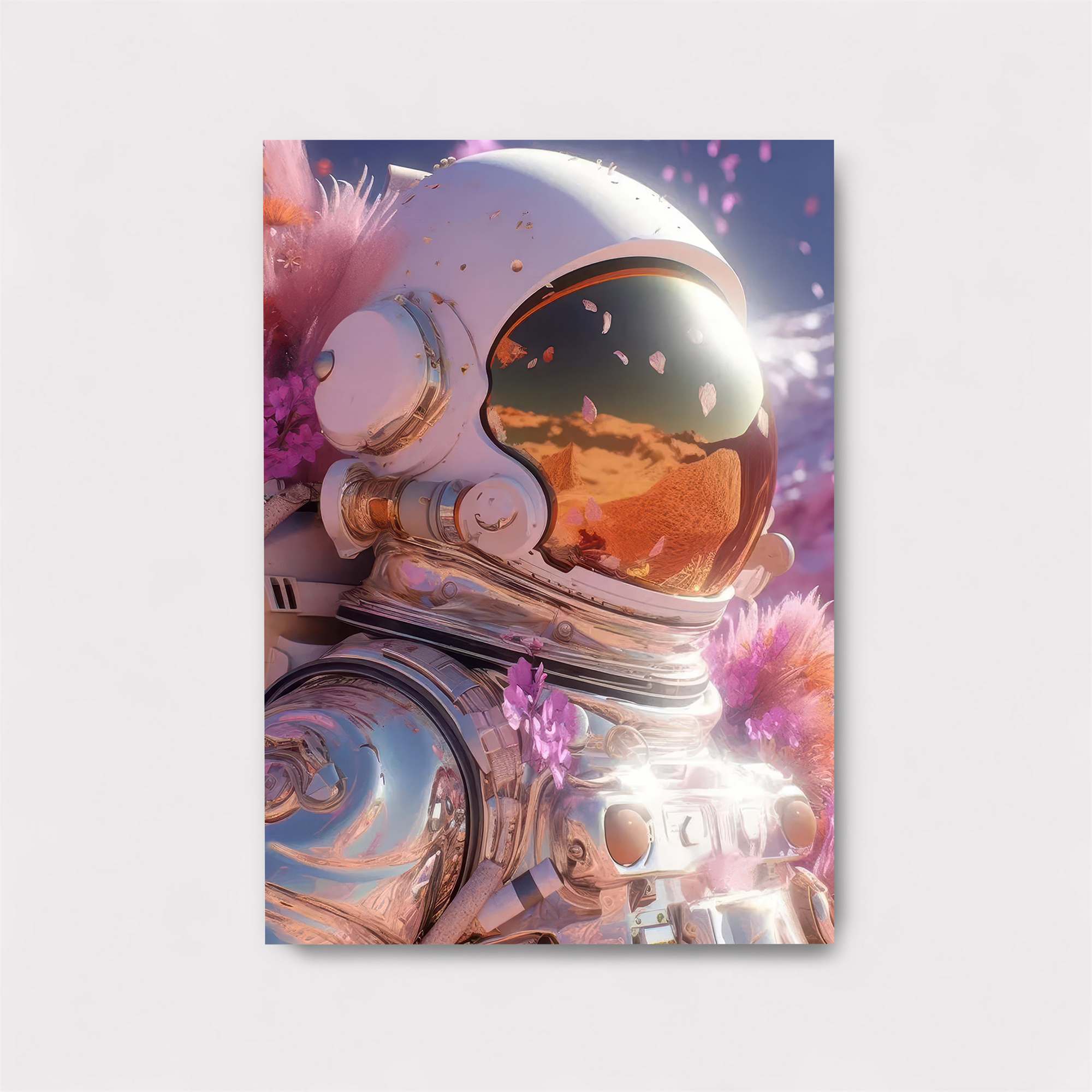 Astronaut Dreamscape Safe Wall Magnetic / M