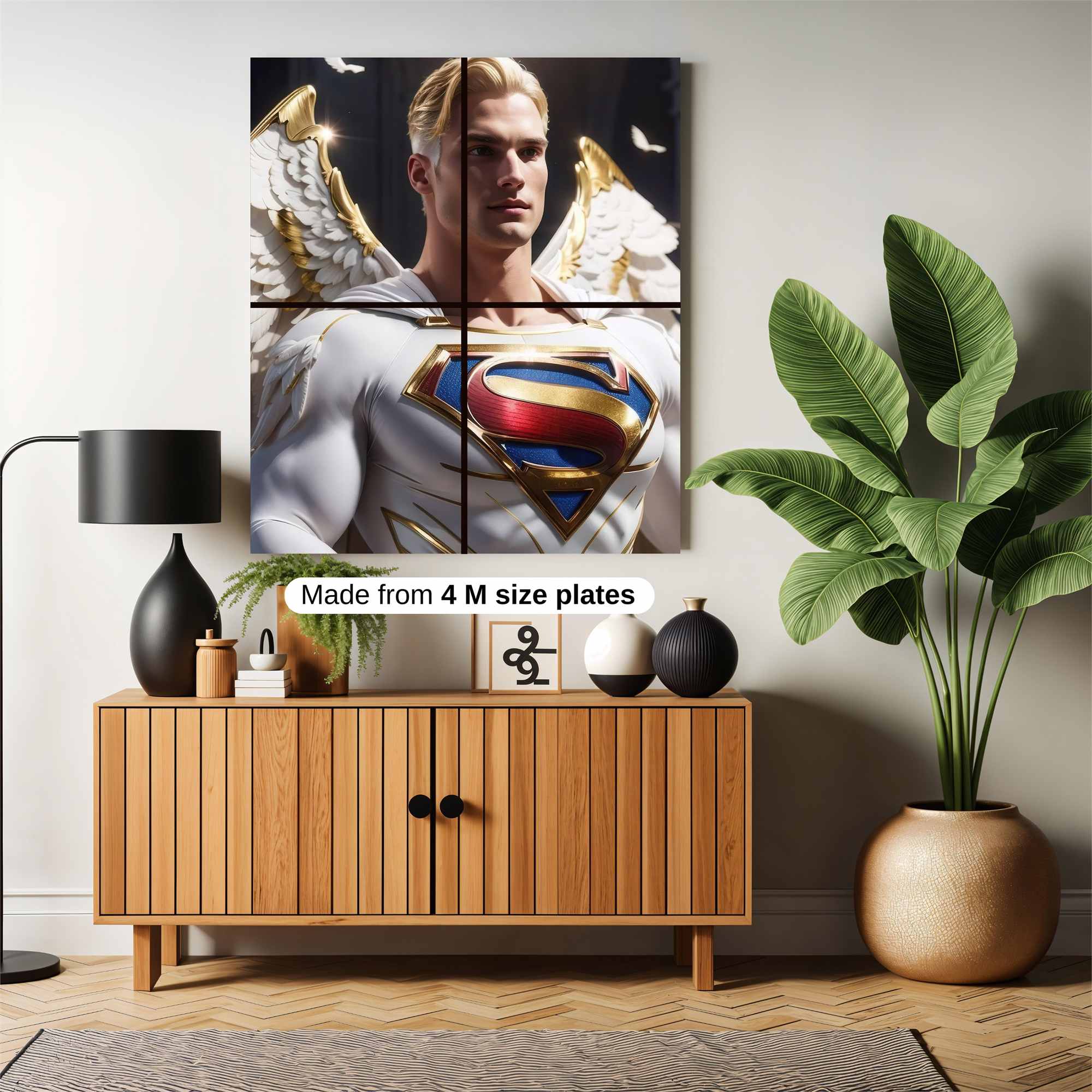 Superman Seraphic Safe Wall Magnetic / M