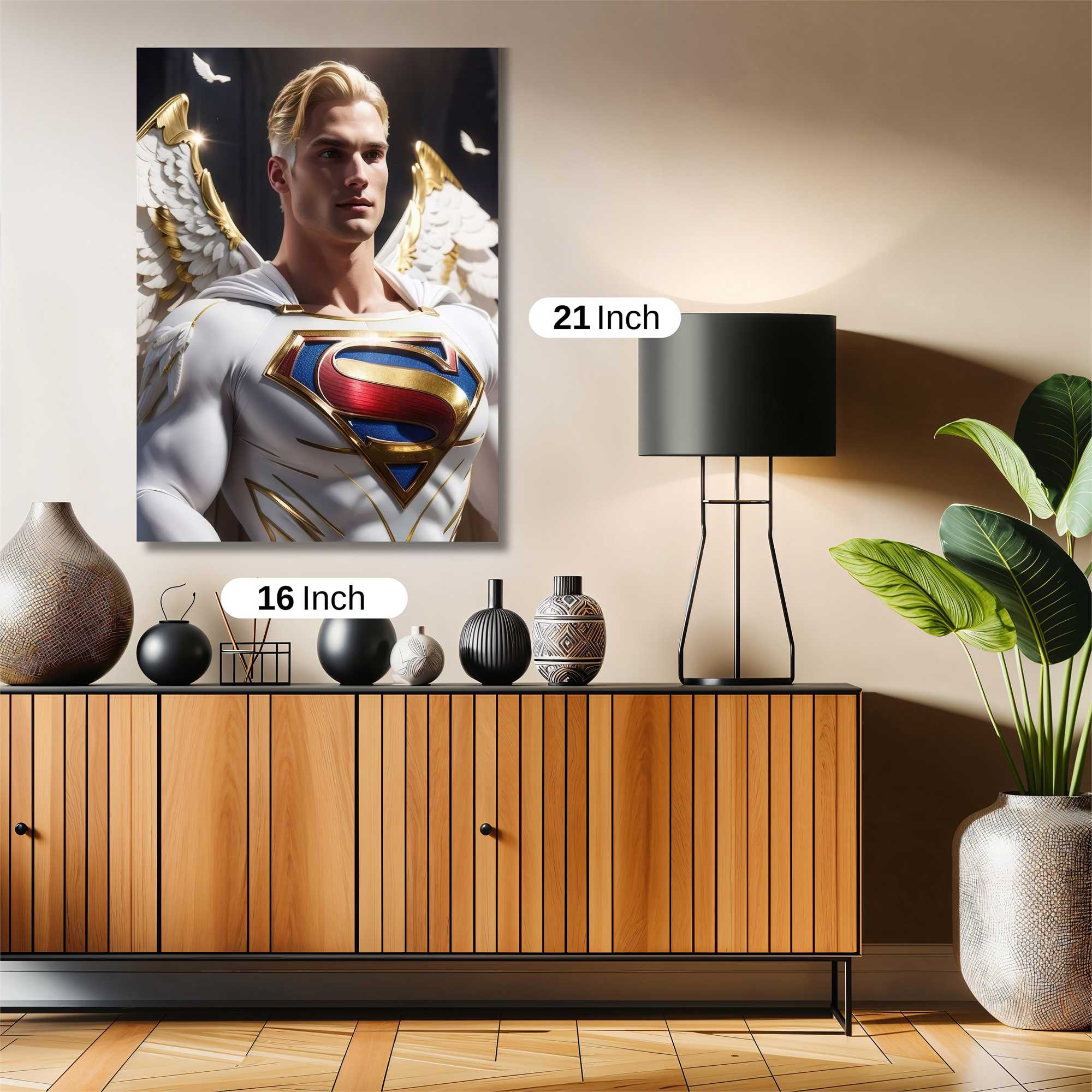 Superman Seraphic Safe Wall Magnetic / M