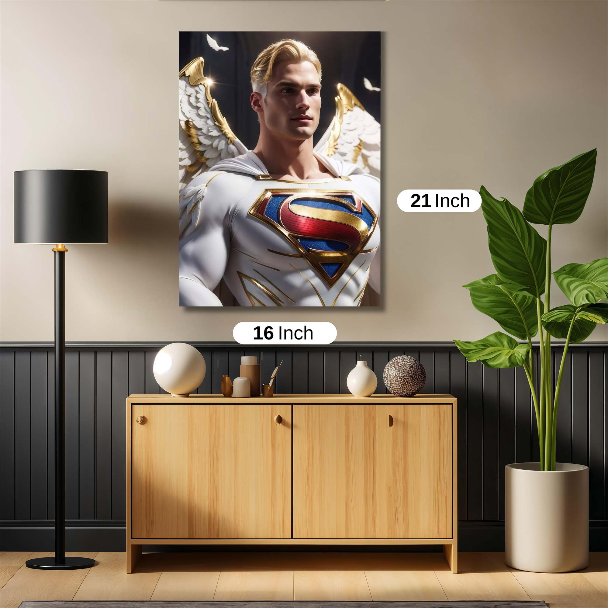Superman Seraphic Safe Wall Magnetic / M