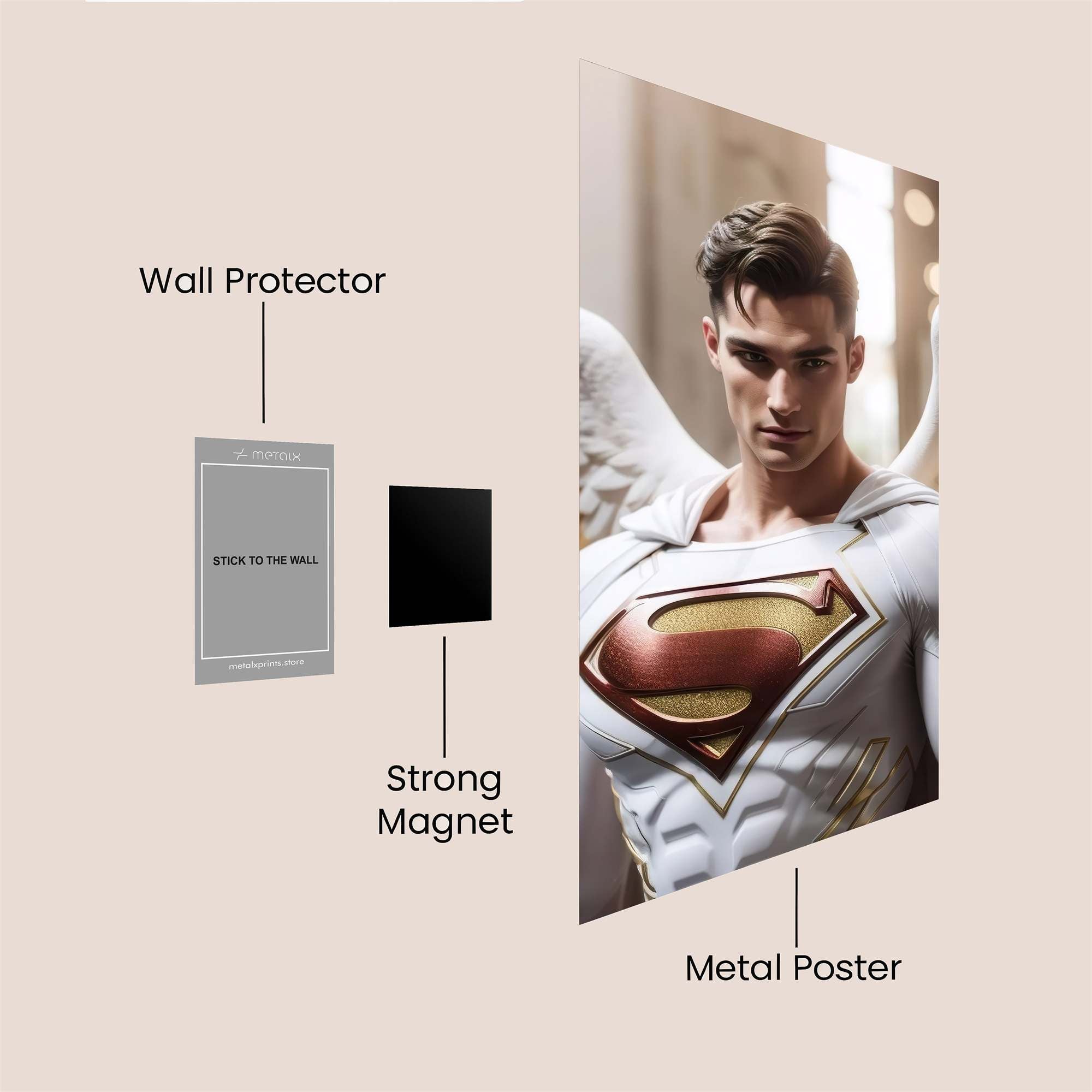 Angel Valor Safe Wall Magnetic / M