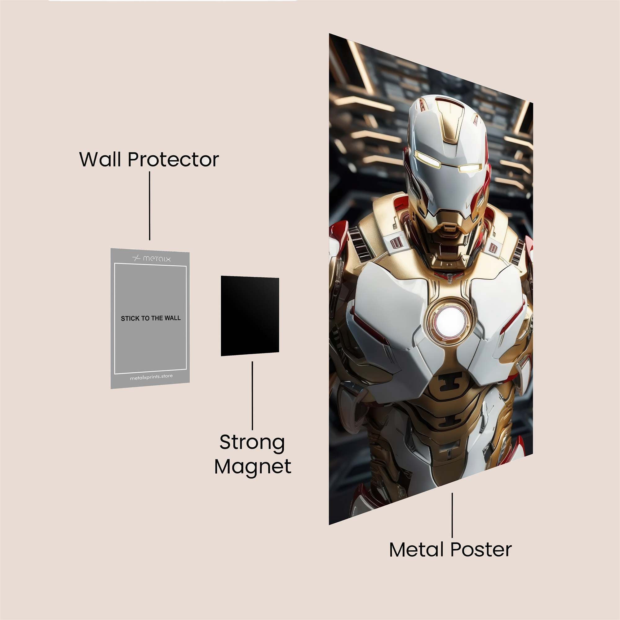 Iron Resolve Safe Wall Magnetic / M