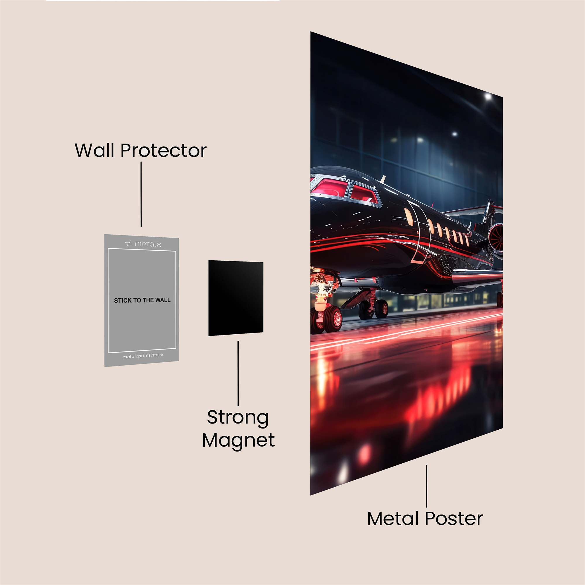 Jet Elegance Safe Wall Magnetic / M