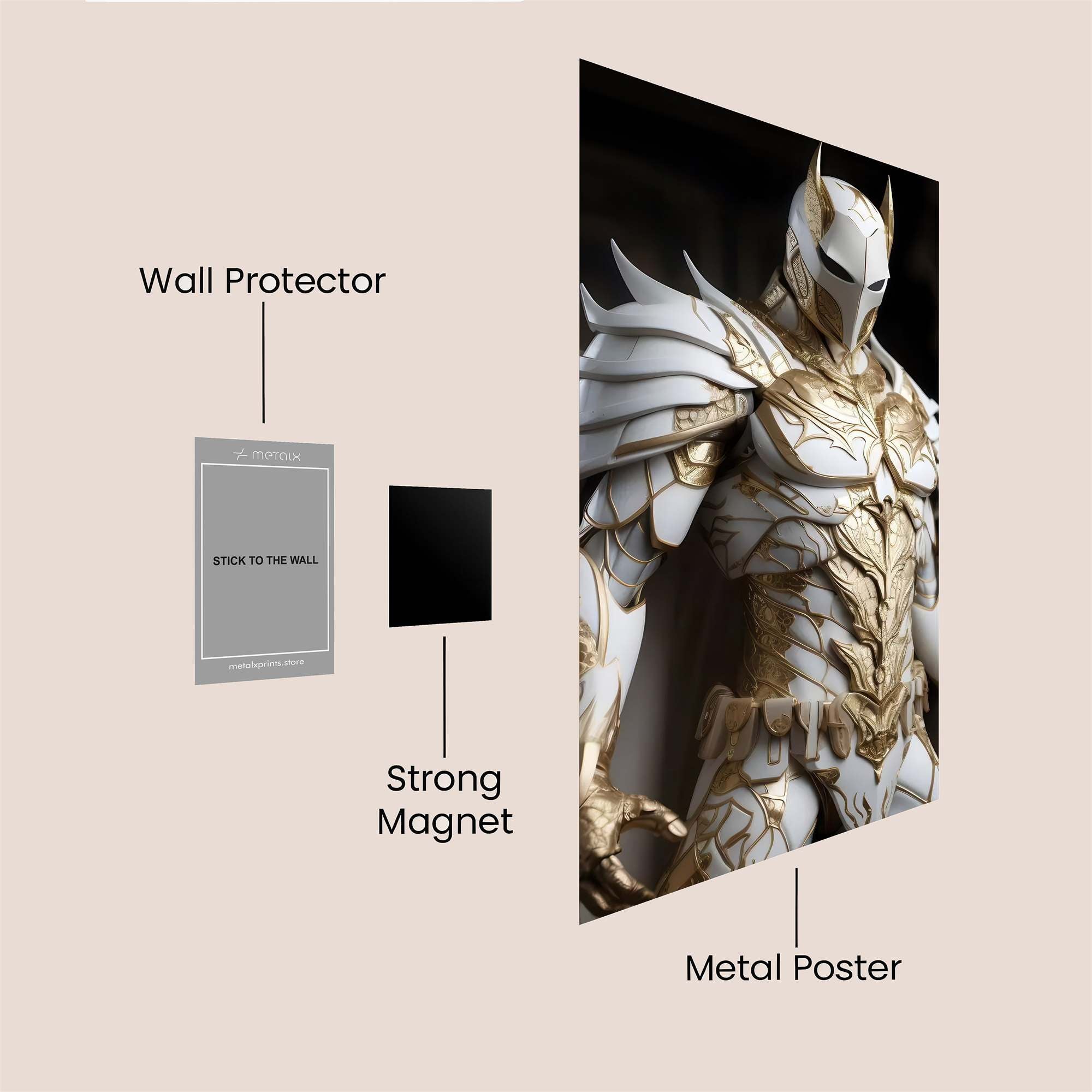 Highlord Majestic Safe Wall Magnetic / M