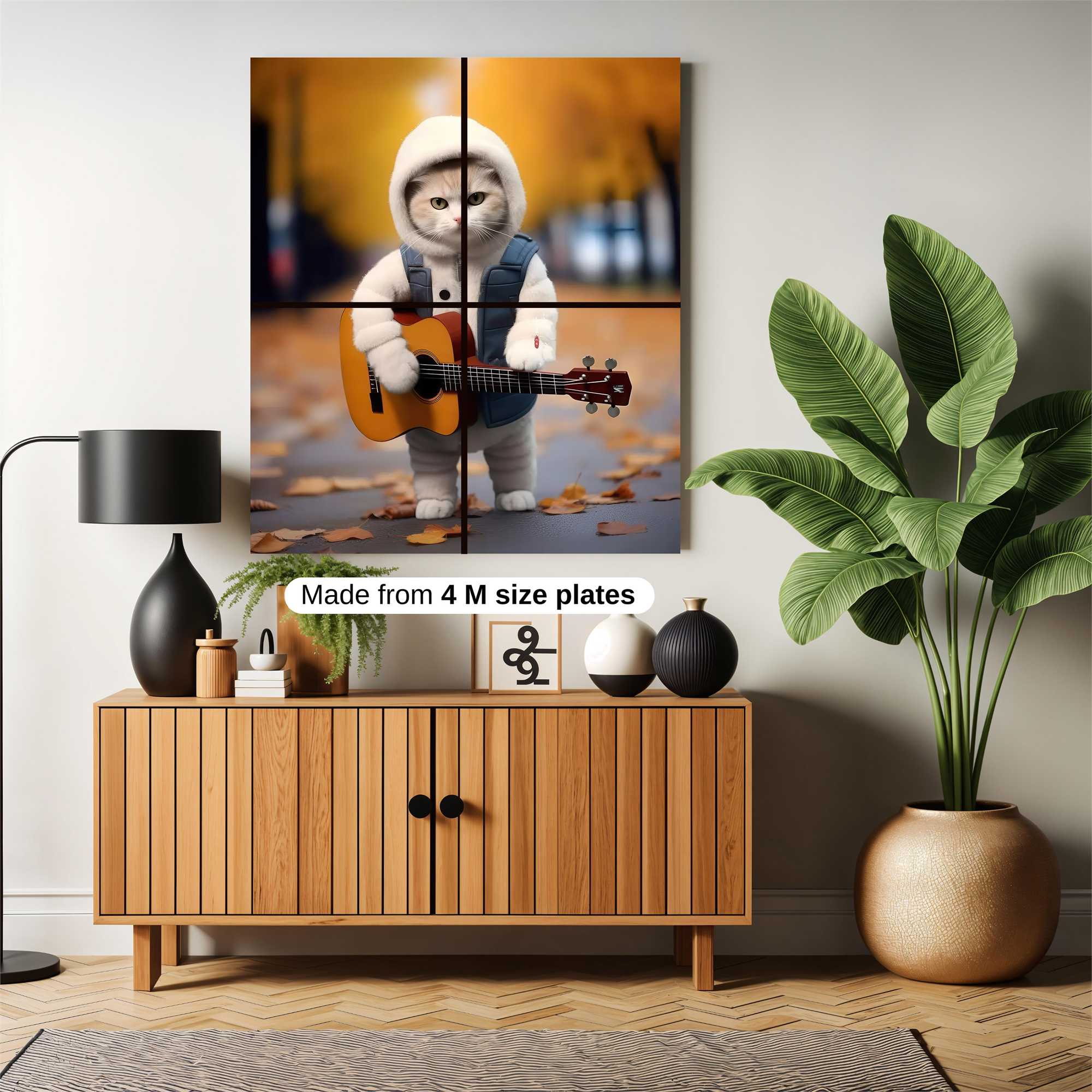 Cat Serenade Safe Wall Magnetic / M