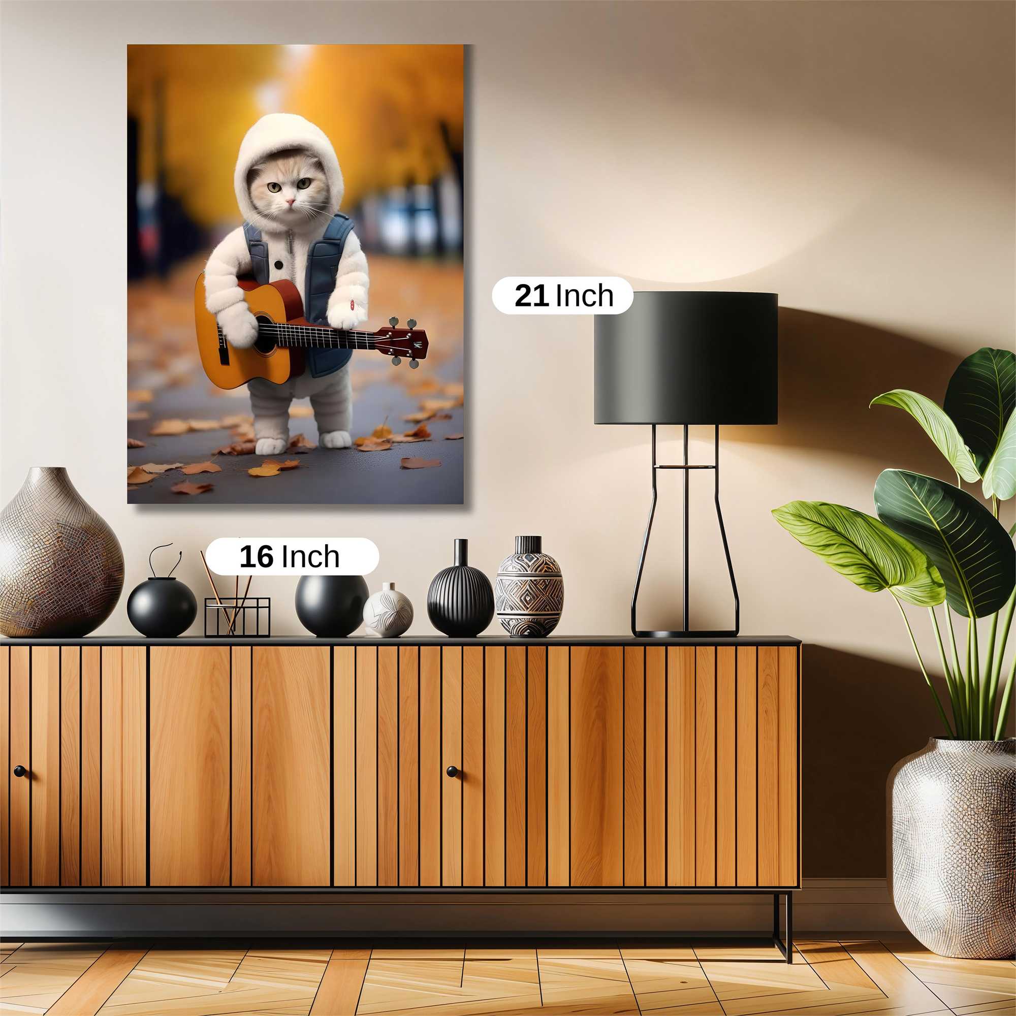 Cat Serenade Safe Wall Magnetic / M