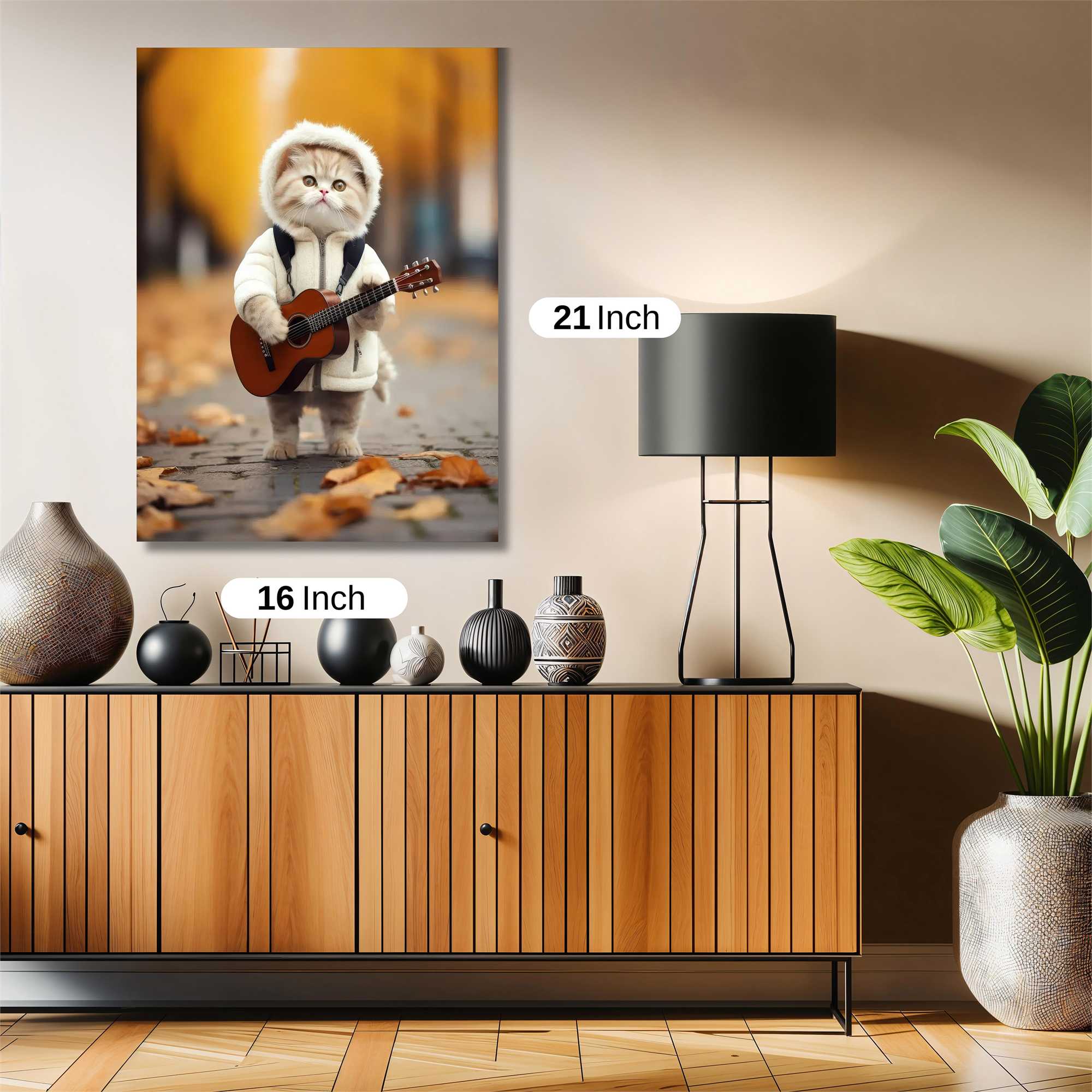 Cat Serenade Safe Wall Magnetic / M