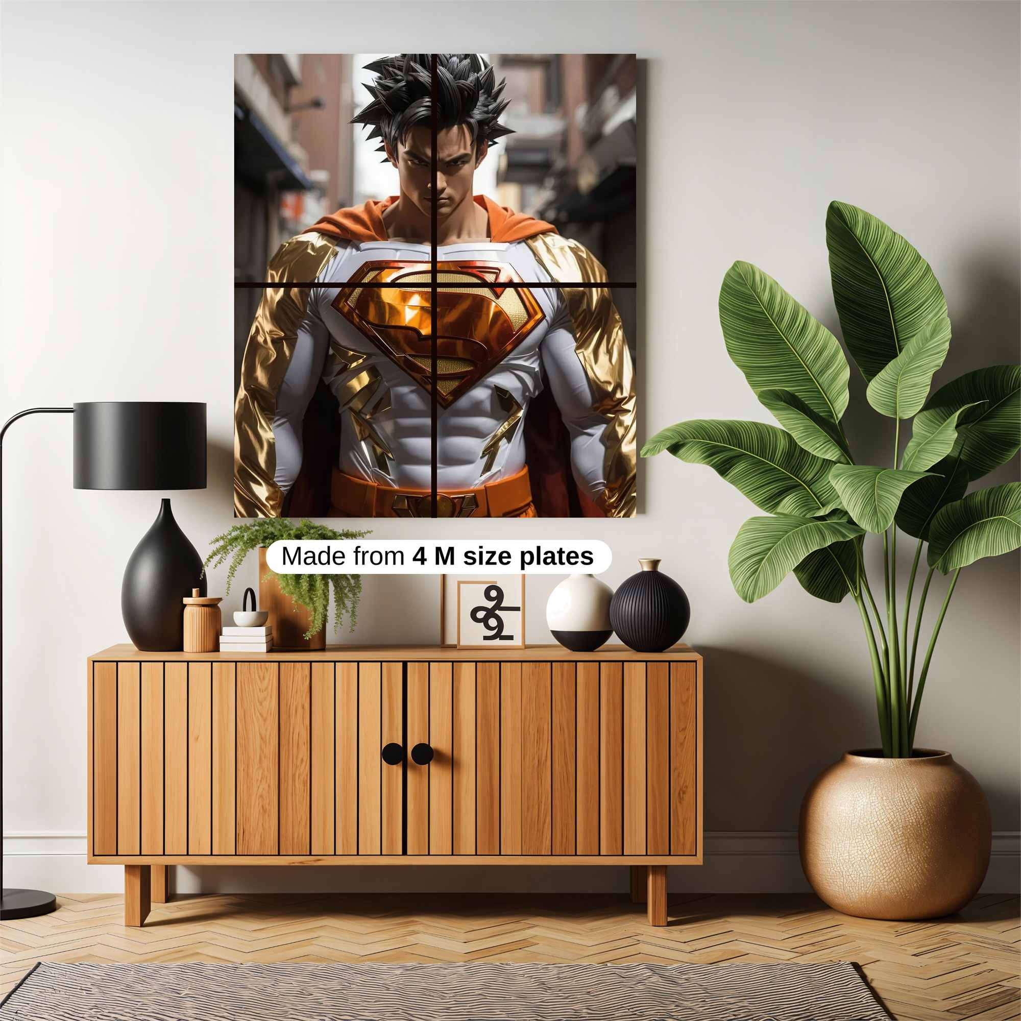 Superman Regal Safe Wall Magnetic / M