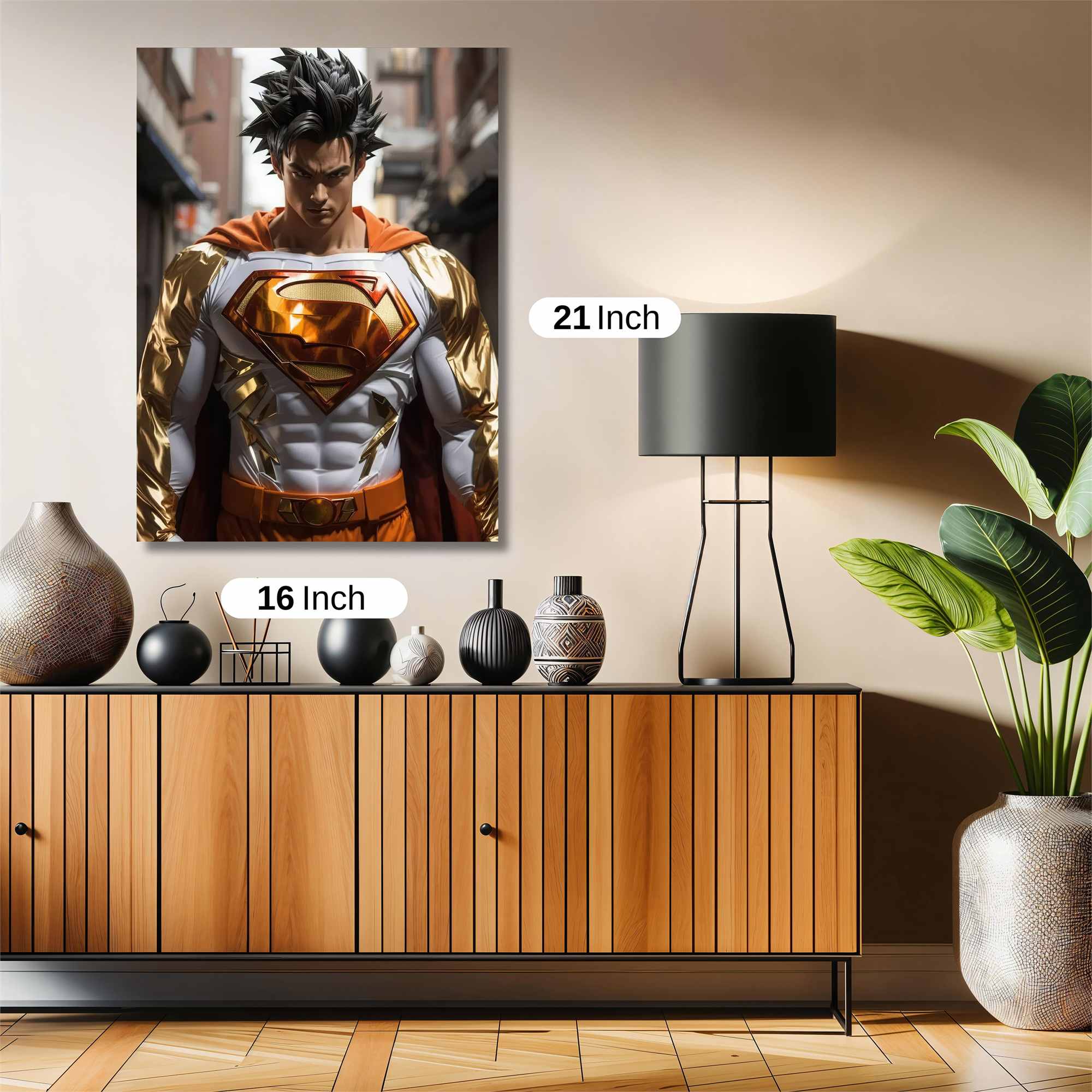 Superman Regal Safe Wall Magnetic / M