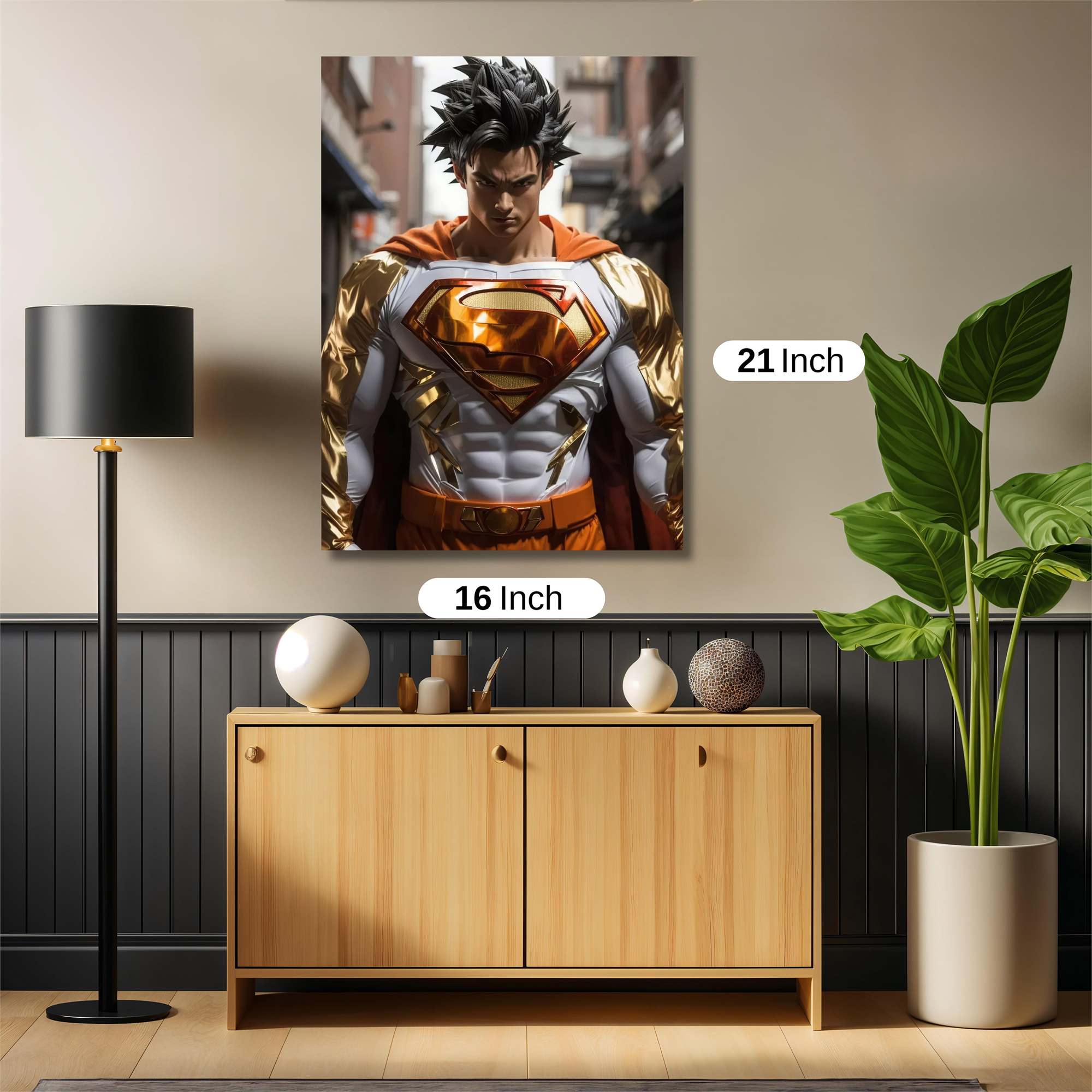 Superman Regal Safe Wall Magnetic / M
