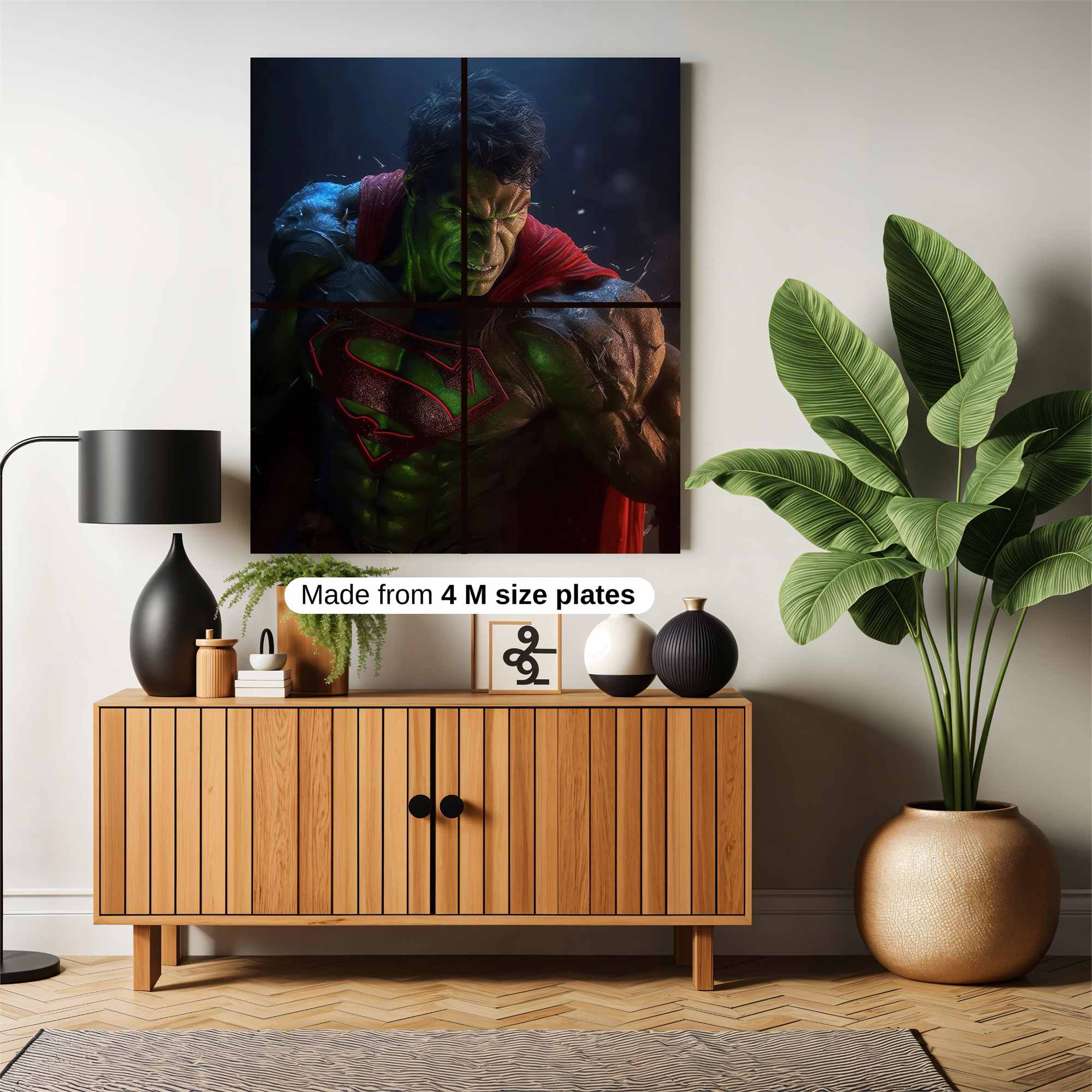 Hulk Heroic Safe Wall Magnetic / M