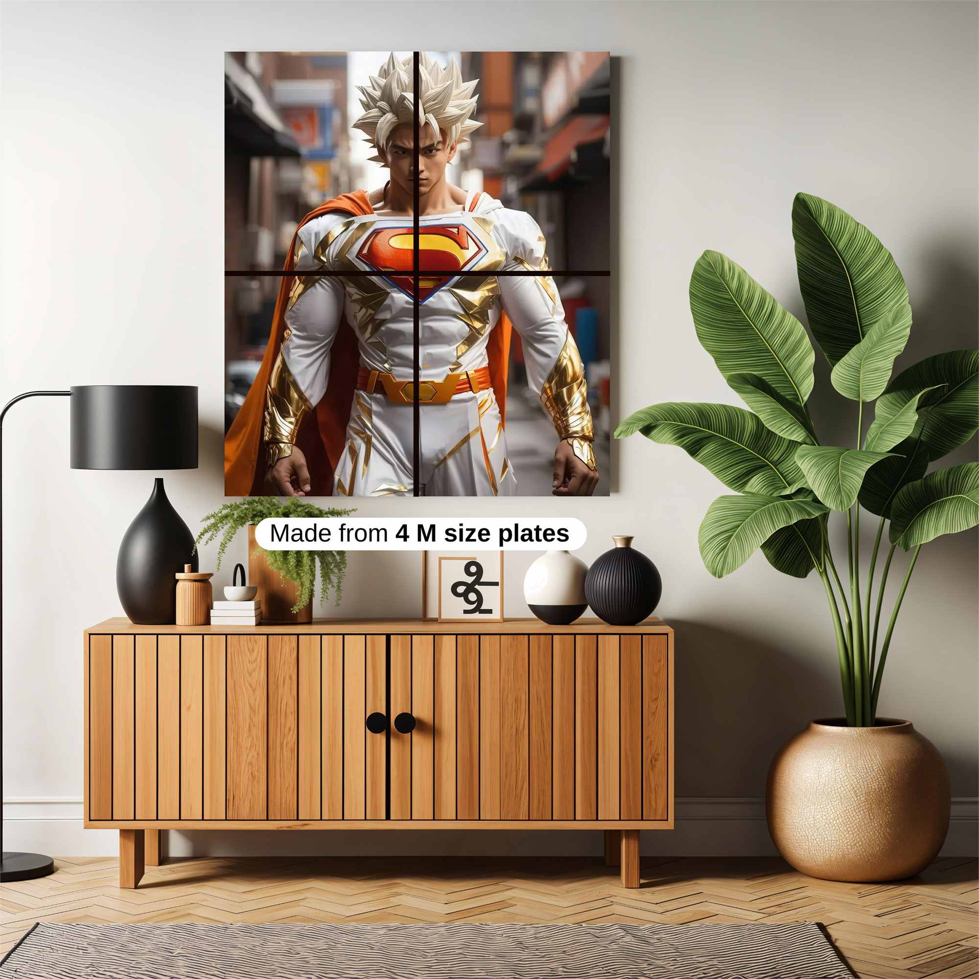 Superhero Radiance Safe Wall Magnetic / M