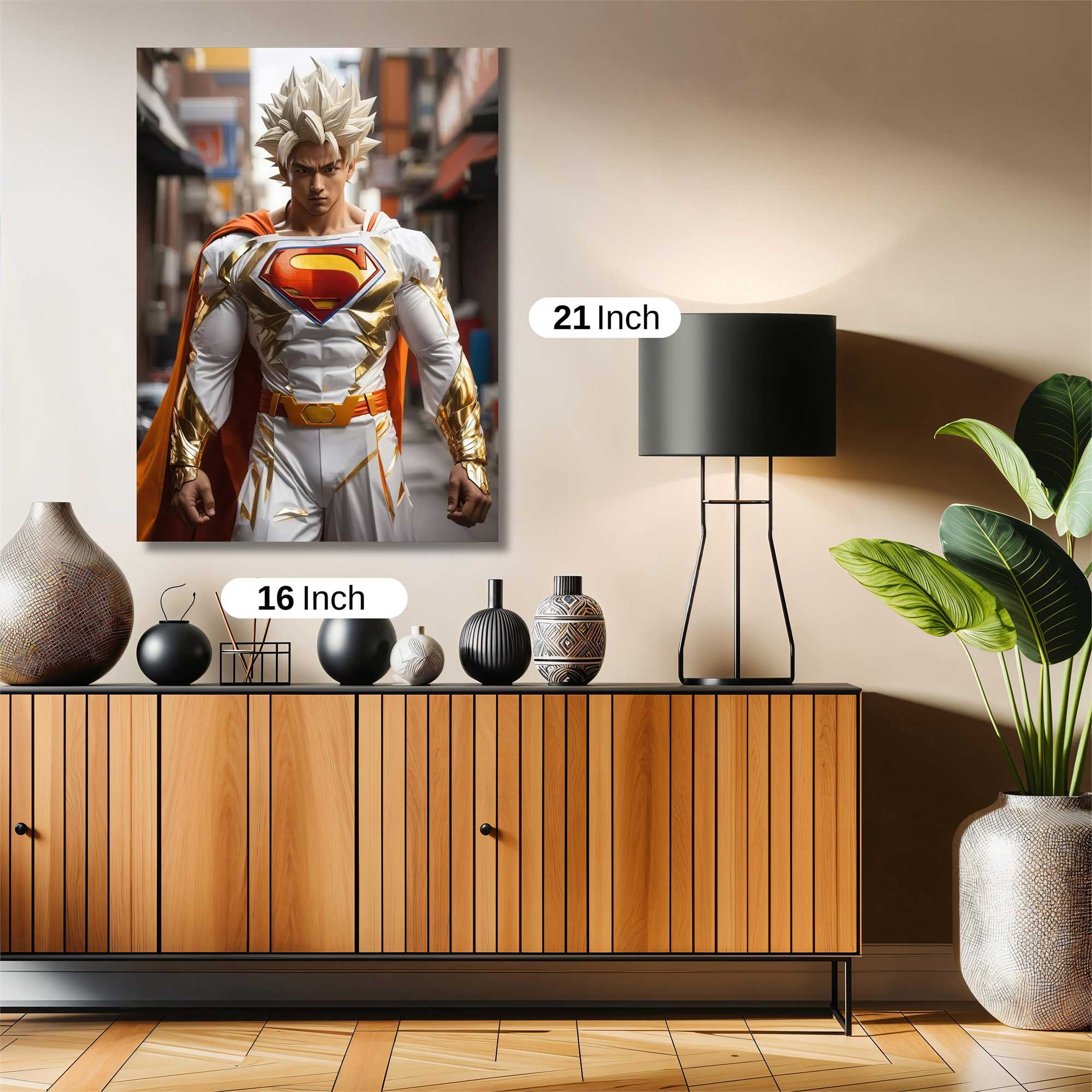 Superhero Radiance Safe Wall Magnetic / M