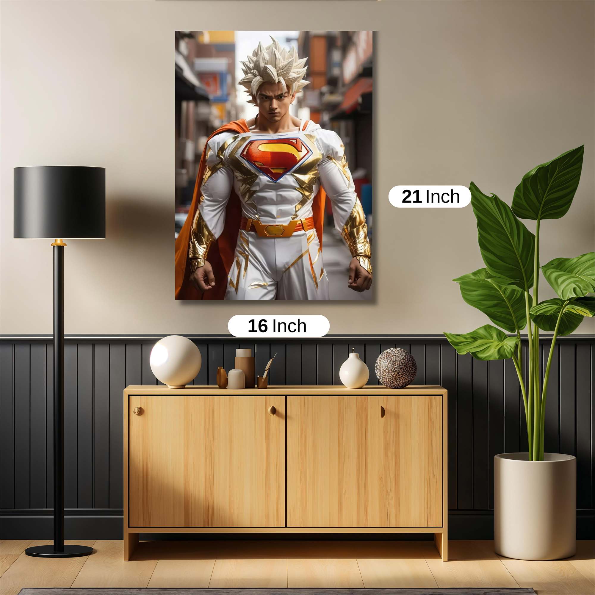 Superhero Radiance Safe Wall Magnetic / M