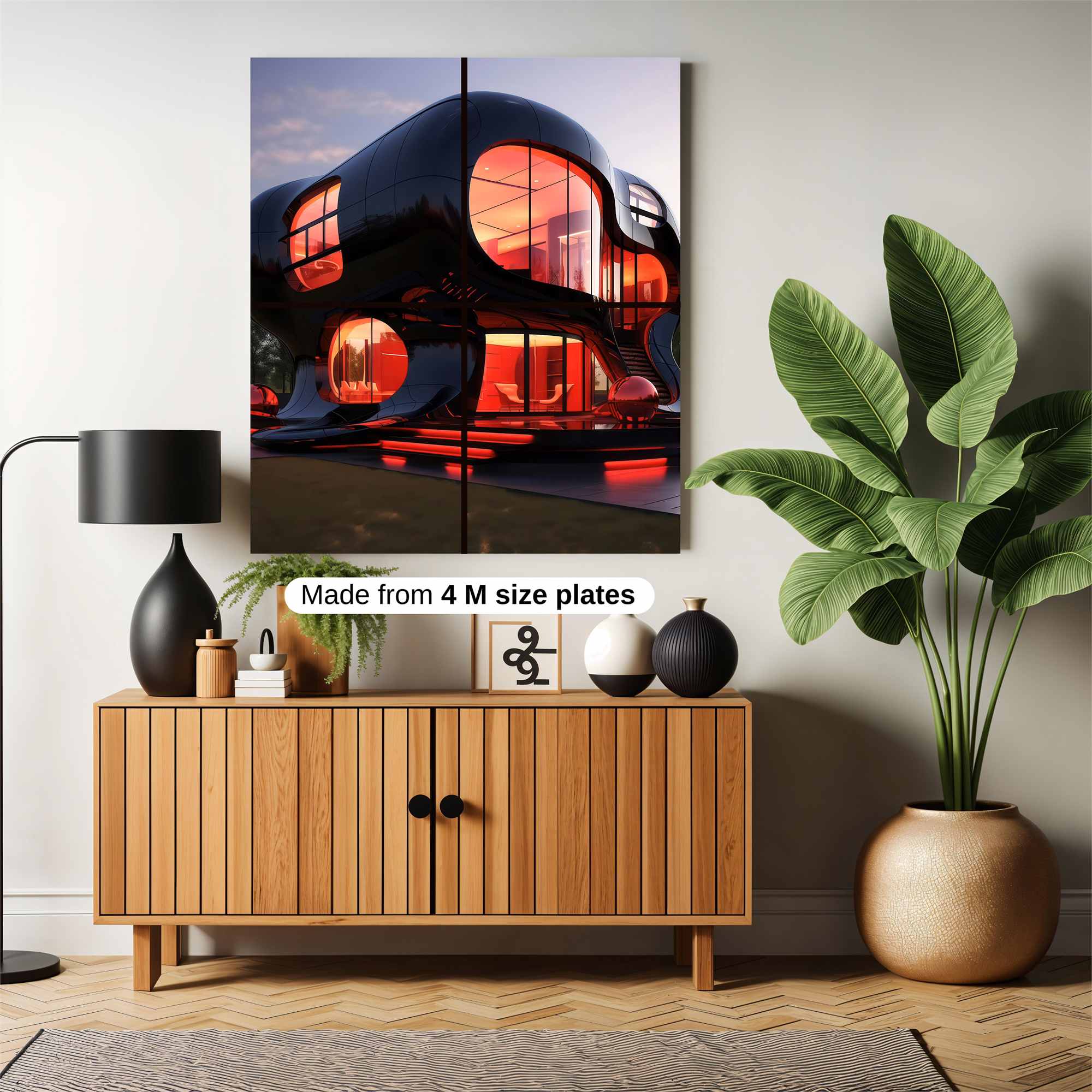Blobitecture Blaze Safe Wall Magnetic / M