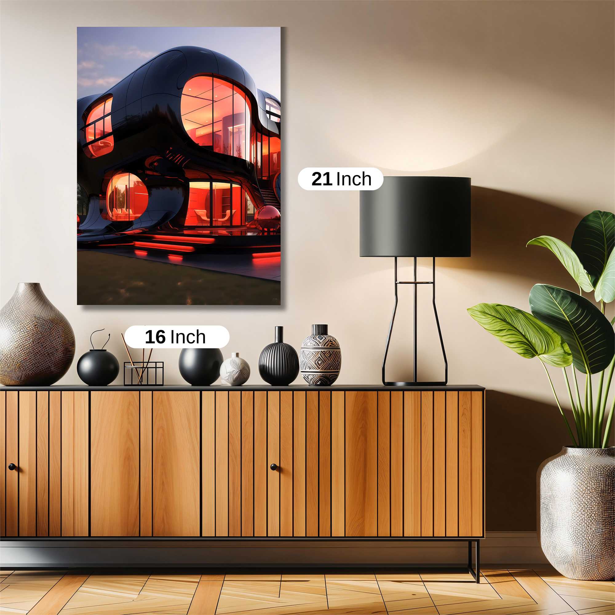 Blobitecture Blaze Safe Wall Magnetic / M