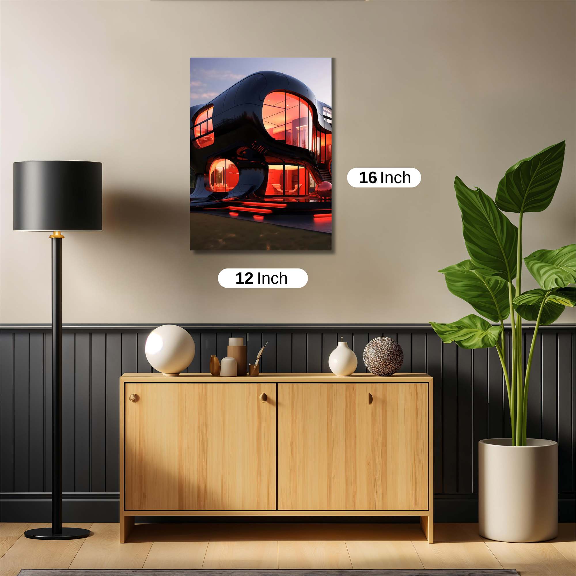Blobitecture Blaze Safe Wall Magnetic / M