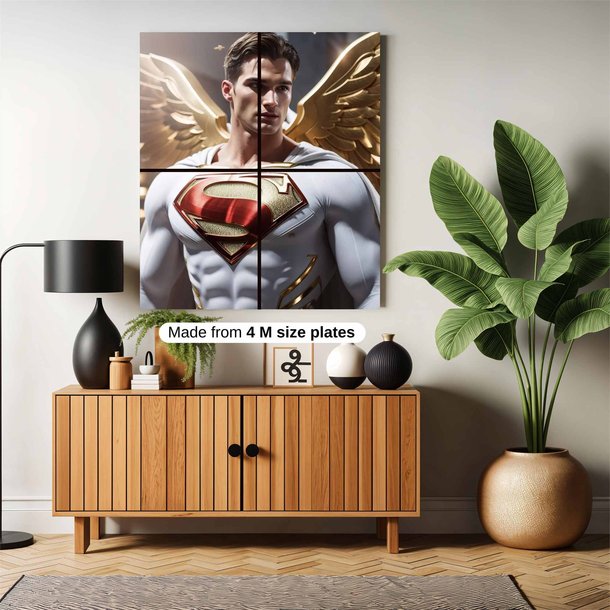 Superman Divine Safe Wall Magnetic / M
